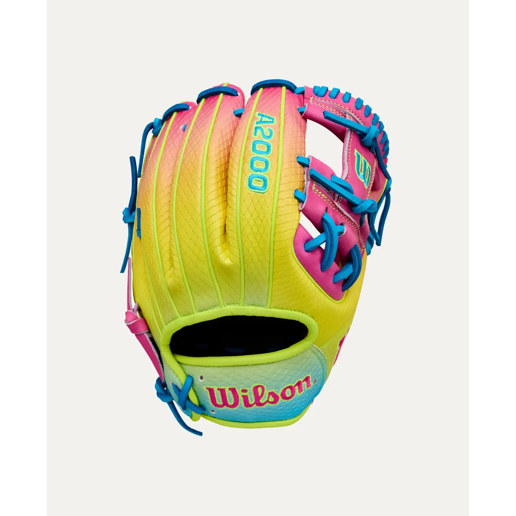 Wilson Wilson Baseball Glove, A2000 1786, 11.5", Reg, Pink Lemonade