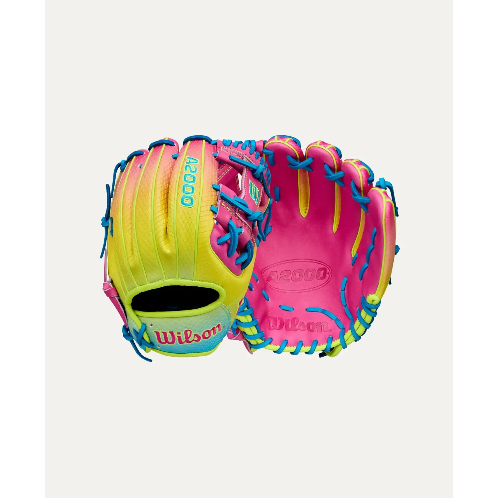 Wilson Wilson Baseball Glove, A2000 1786, 11.5", Reg, Pink Lemonade