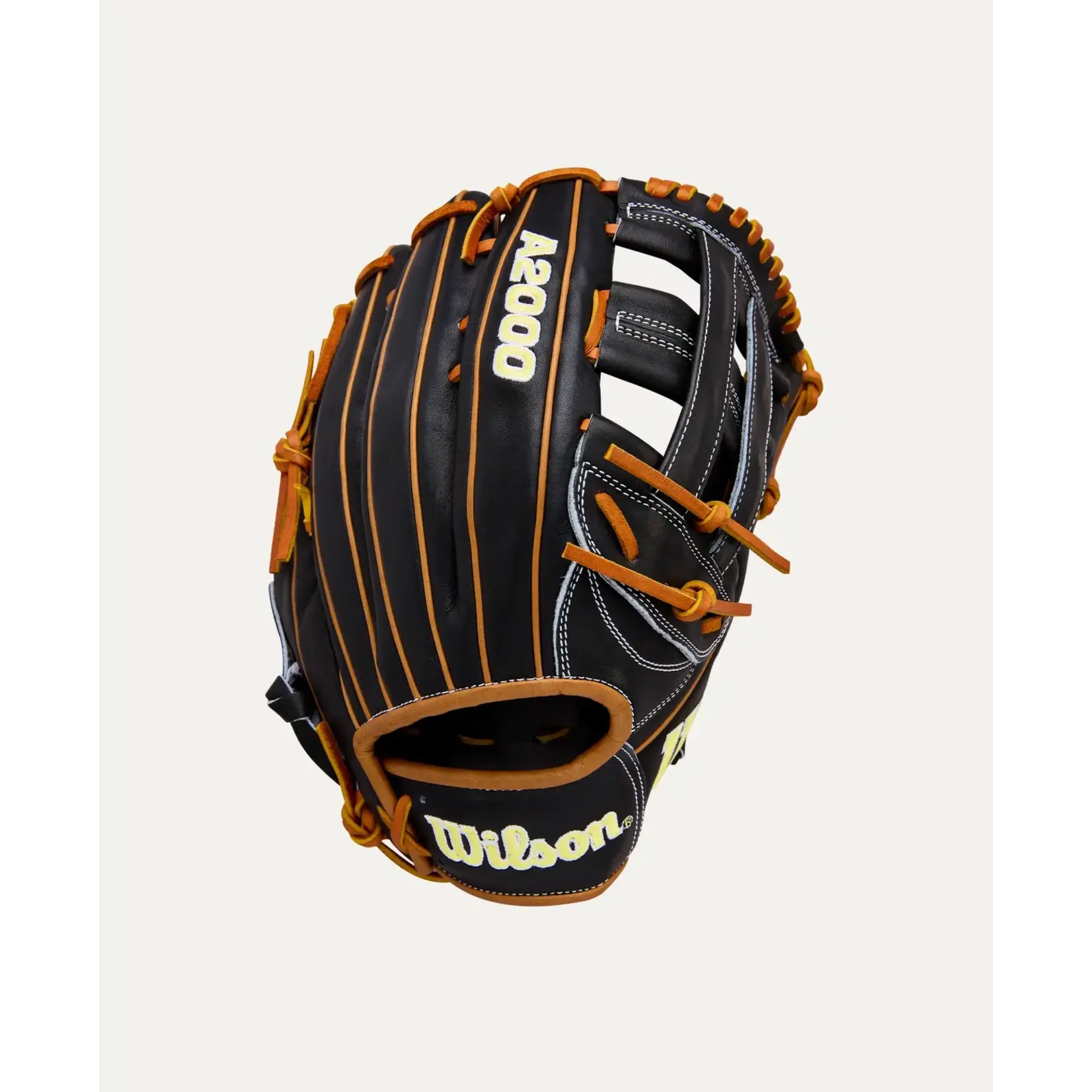 Wilson Wilson Baseball Glove, A2000 Classic 1750, 12.5", Reg, Tan/Blk