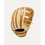Wilson Wilson Baseball Glove, A1000 1750, 12.5", Reg, Blonde/Saddle Tan/Wht