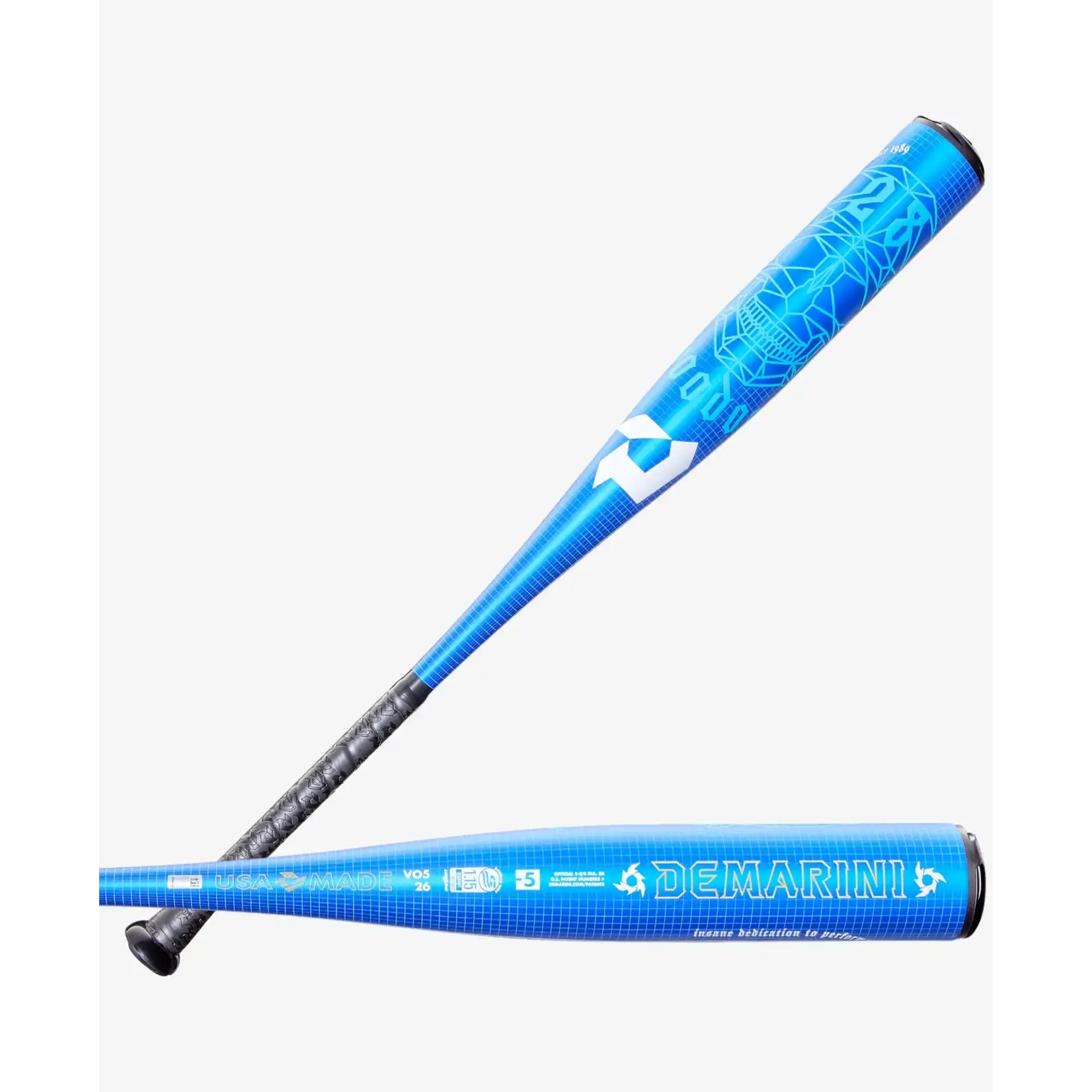 Demarini Baseball Bat, Voodoo One, 2 3/4", -5