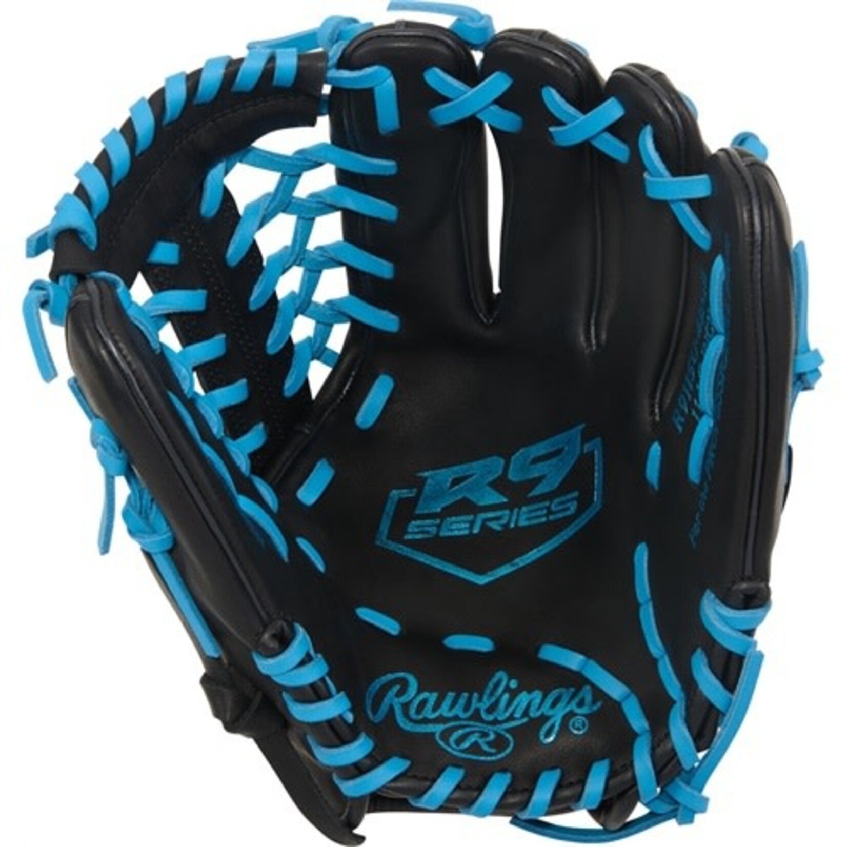 Rawlings Rawlings Baseball Glove, R9 Contour Series, R9115U-4BCB, 11.5”, Reg, Youth