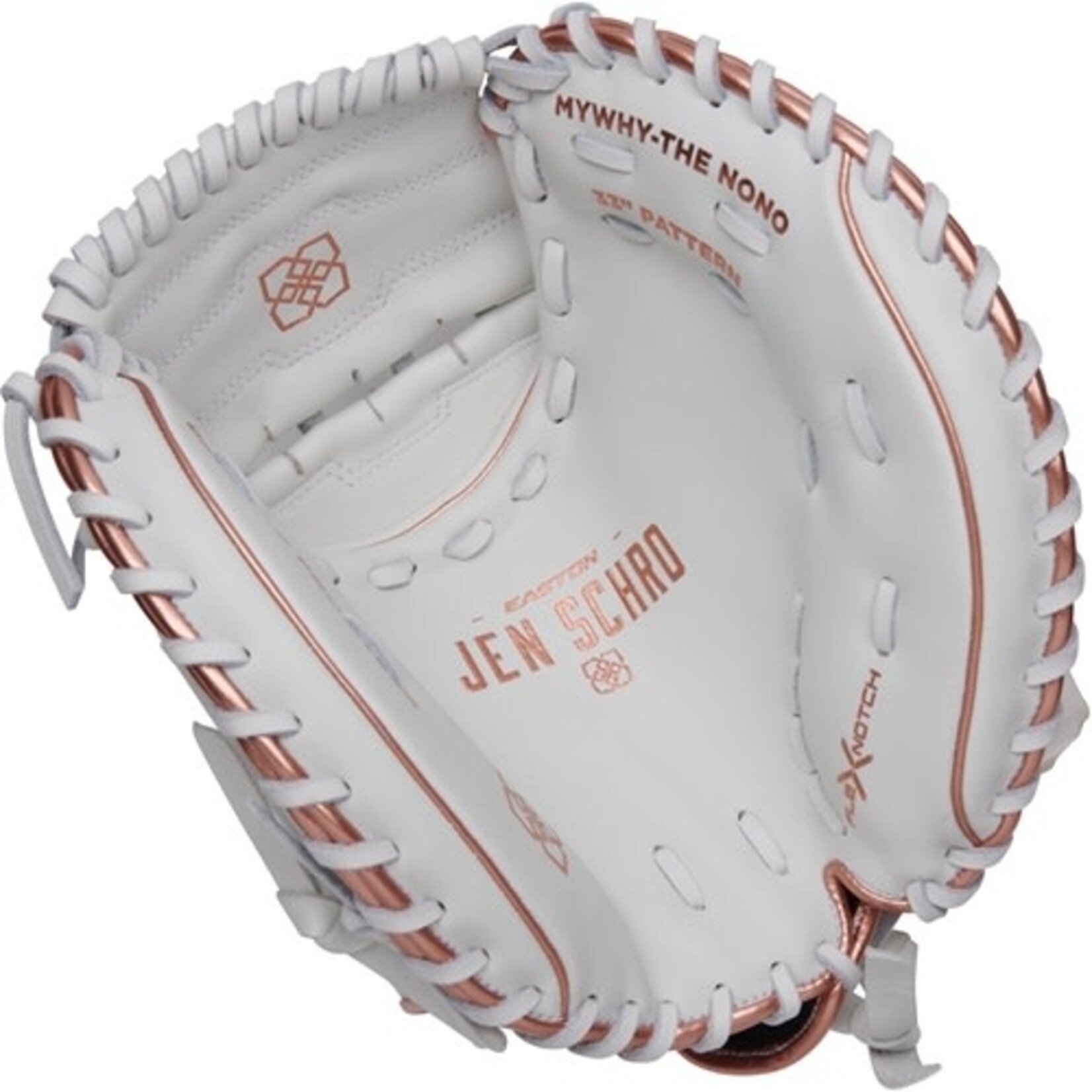 Easton Easton Fastpitch Glove, Elite Series, MYWHY-THENONO, 33”, Reg, Catchers Mitt