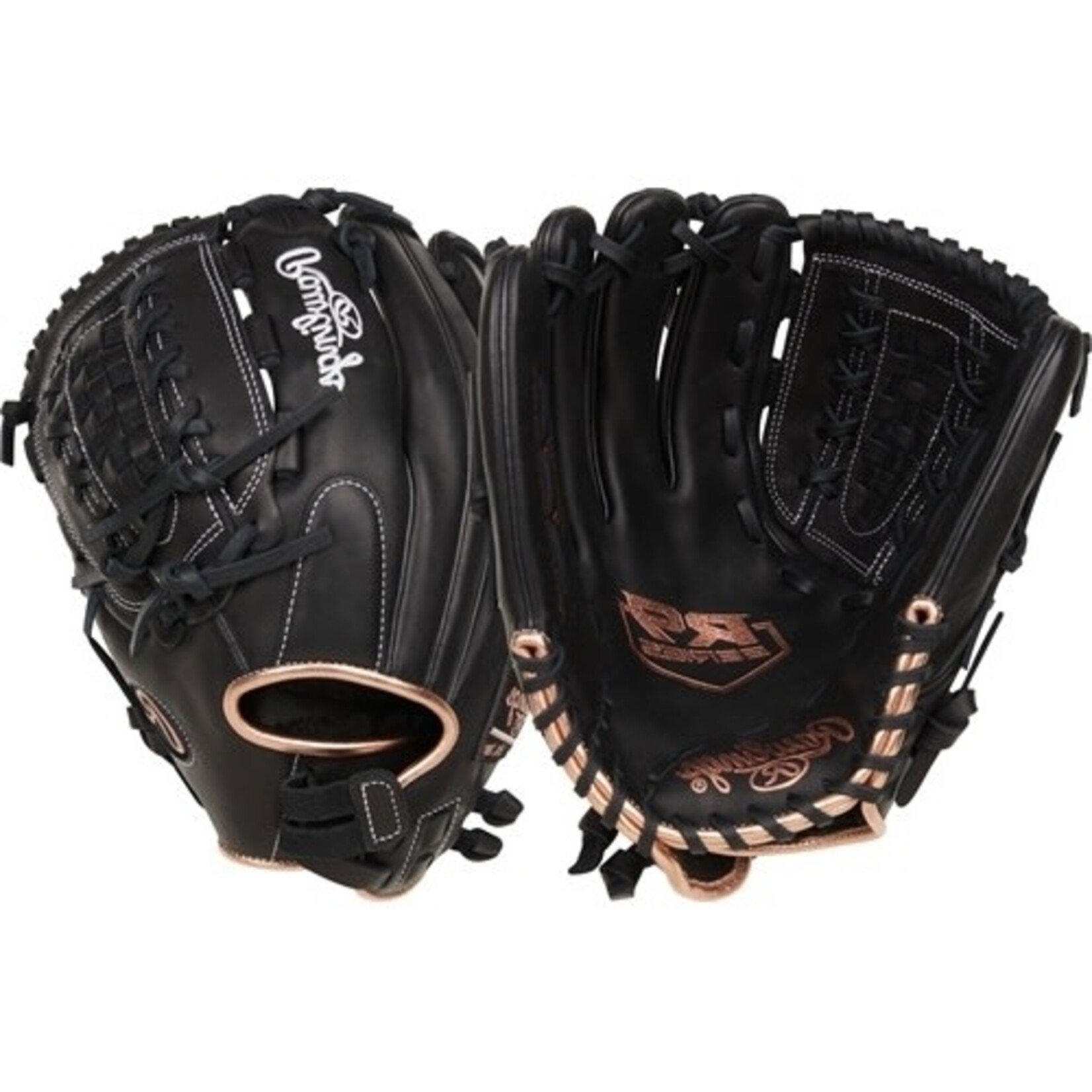 Rawlings Rawlings Fastpitch Glove, R9 Softball Series R9SB125-18B, 12.5”, Full Right