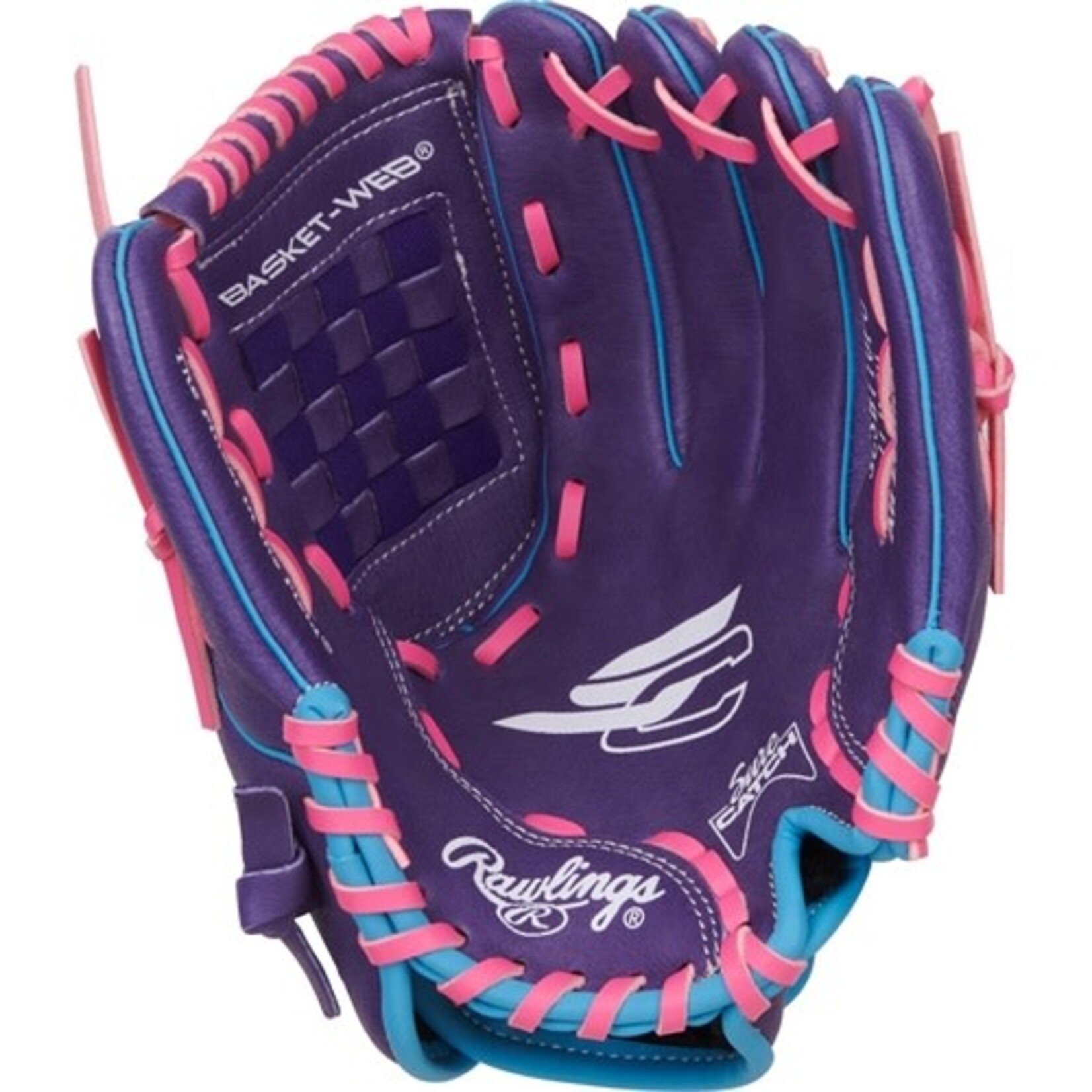 Rawlings Rawlings Fastpitch Glove, Sure Catch Softball, SCSB110PU, 11”, Reg, Youth