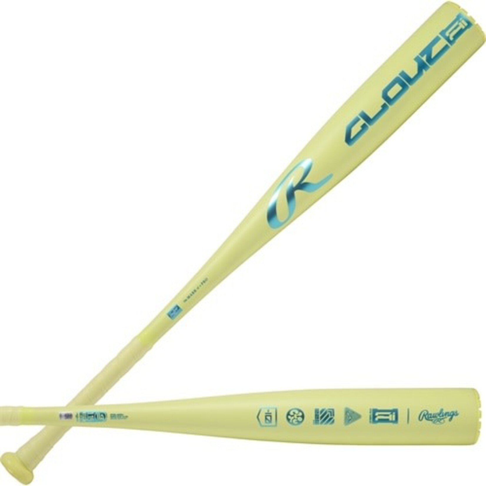 Rawlings Rawlings Baseball Bat, Clout Ai, RUT6C10, 2 3/4”, -10
