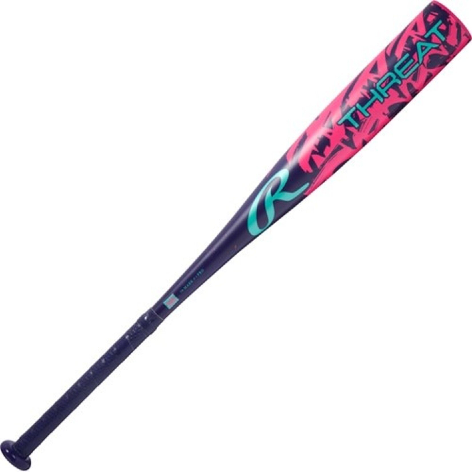 Rawlings Rawlings Baseball Bat, Threat, RUT6T12, 2 3/4”, -12
