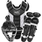 Rawlings Rawlings Catchers Set, Players 3 Series, Youth, 12U, Blk/Wht