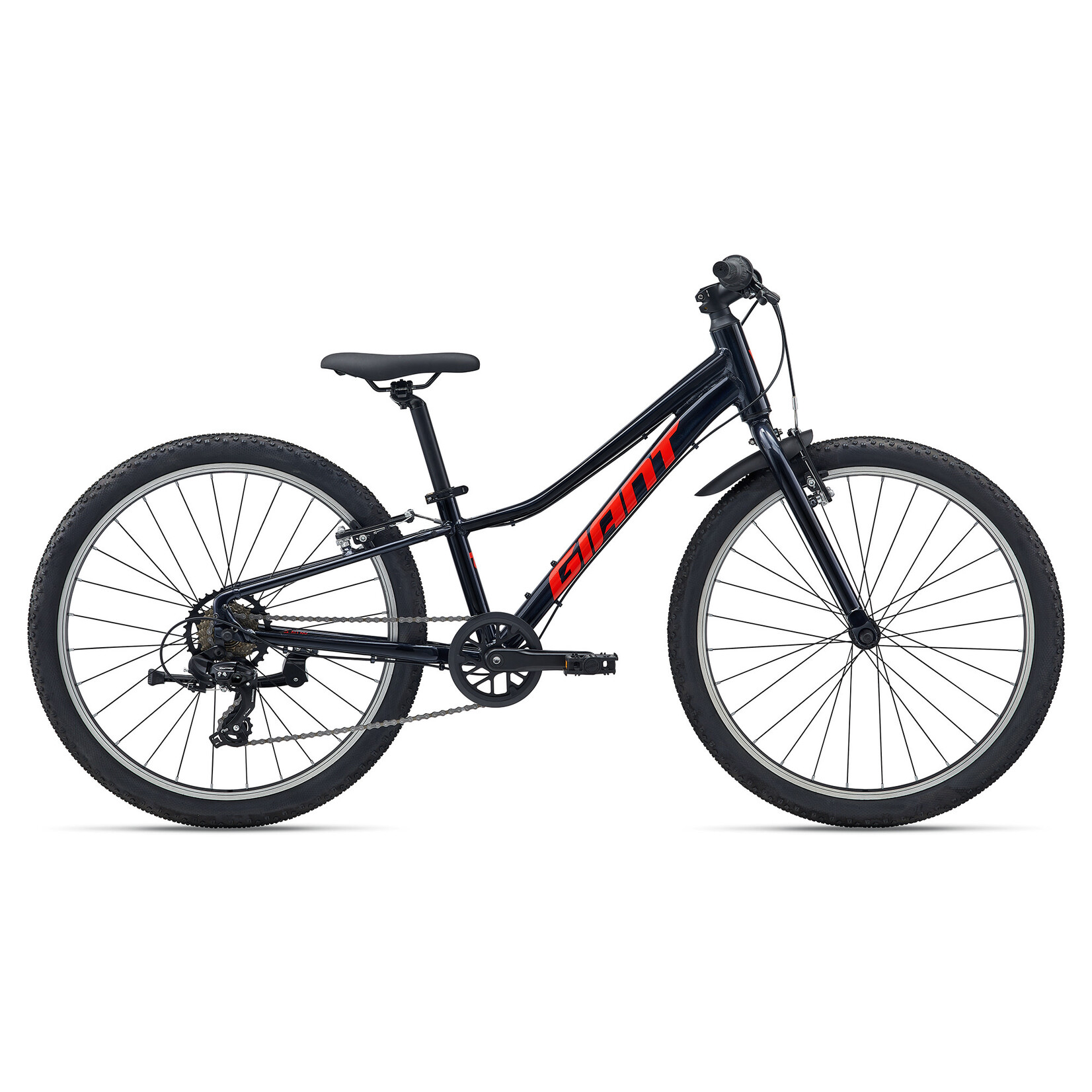 Giant Giant Mountain Bike, Talon 24 Lite, Boys, 24" Cold Night