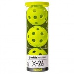 Franklin Franklin Pickleballs, X-26 Indoor, 3-Pack, Optic