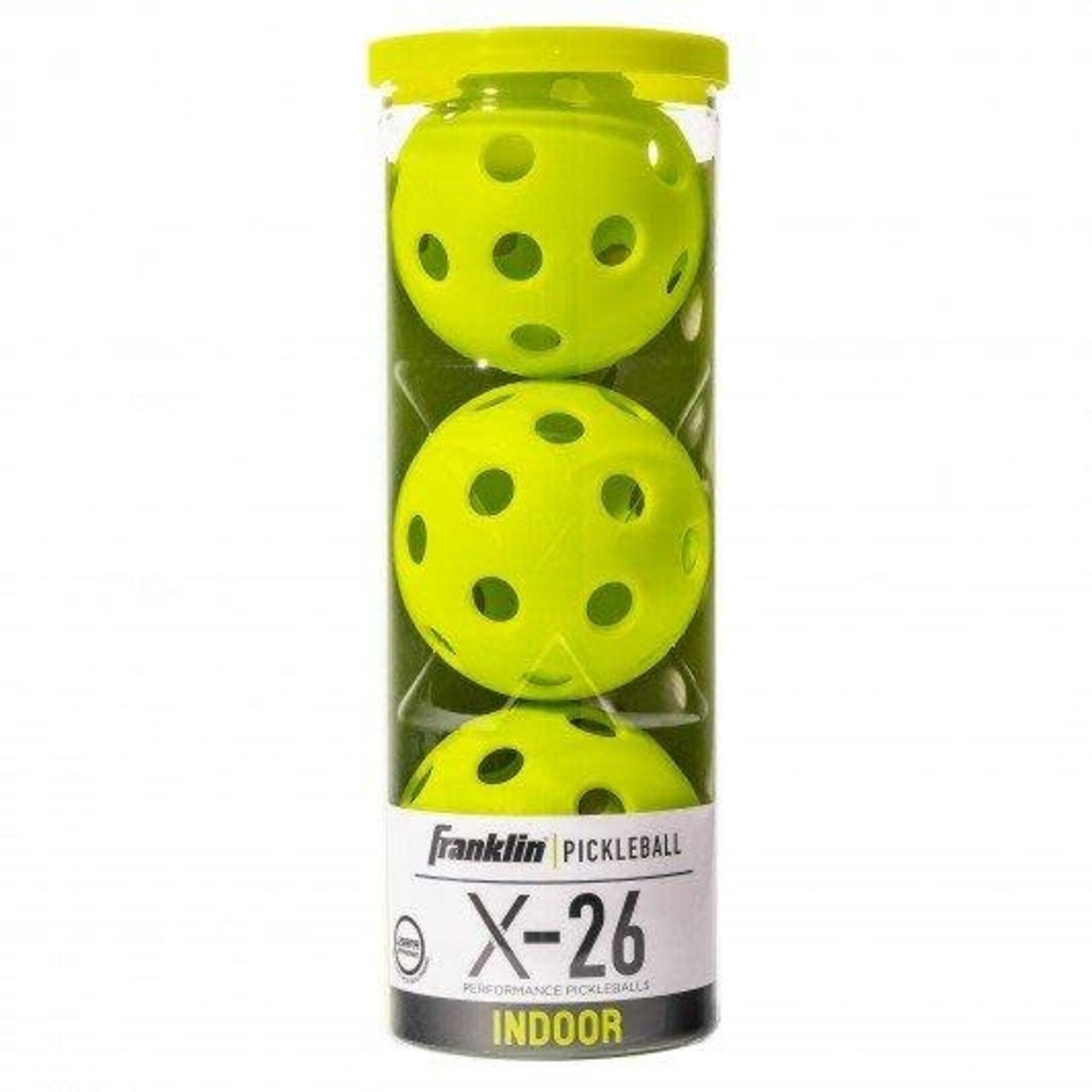 Franklin Franklin Pickleballs, X-26 Indoor, 3-Pack, Optic