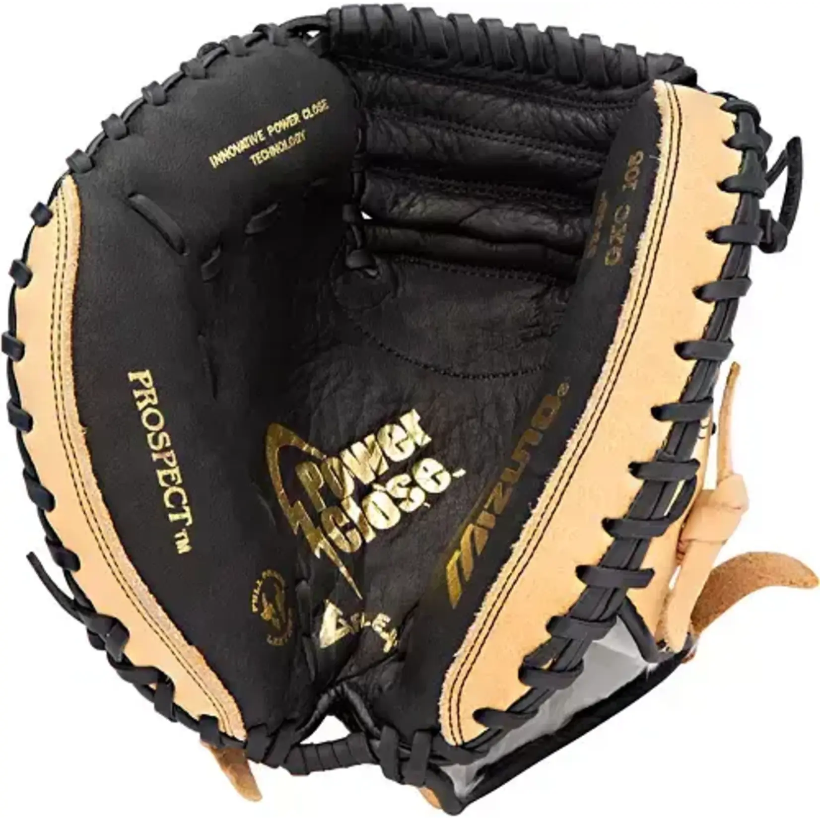Mizuno Mizuno Baseball Glove, Prospect GXC105, 32.5", Full Right, Catchers Mitt, Youth