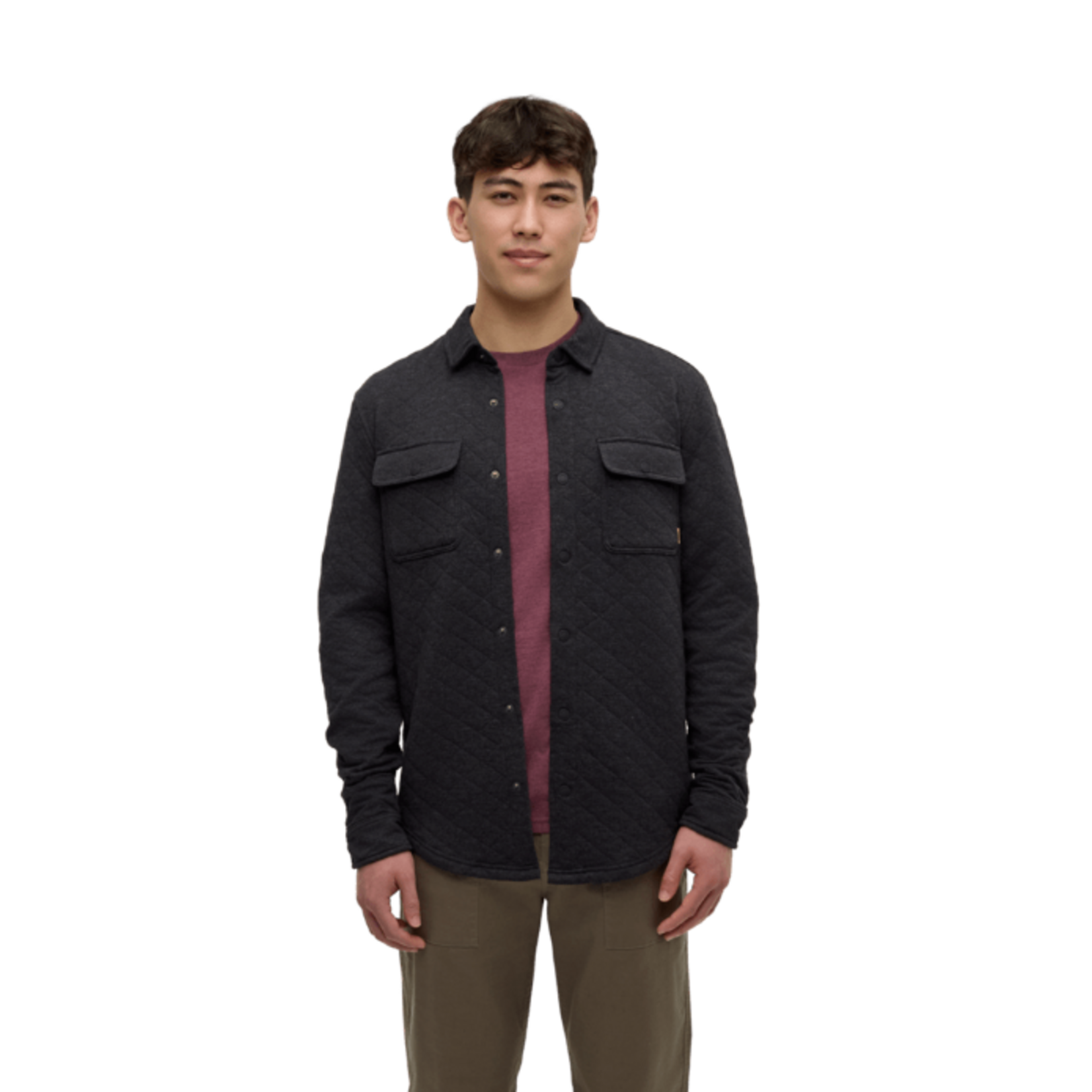 Tentree Tentree Shacket, Colville Quilted, Mens