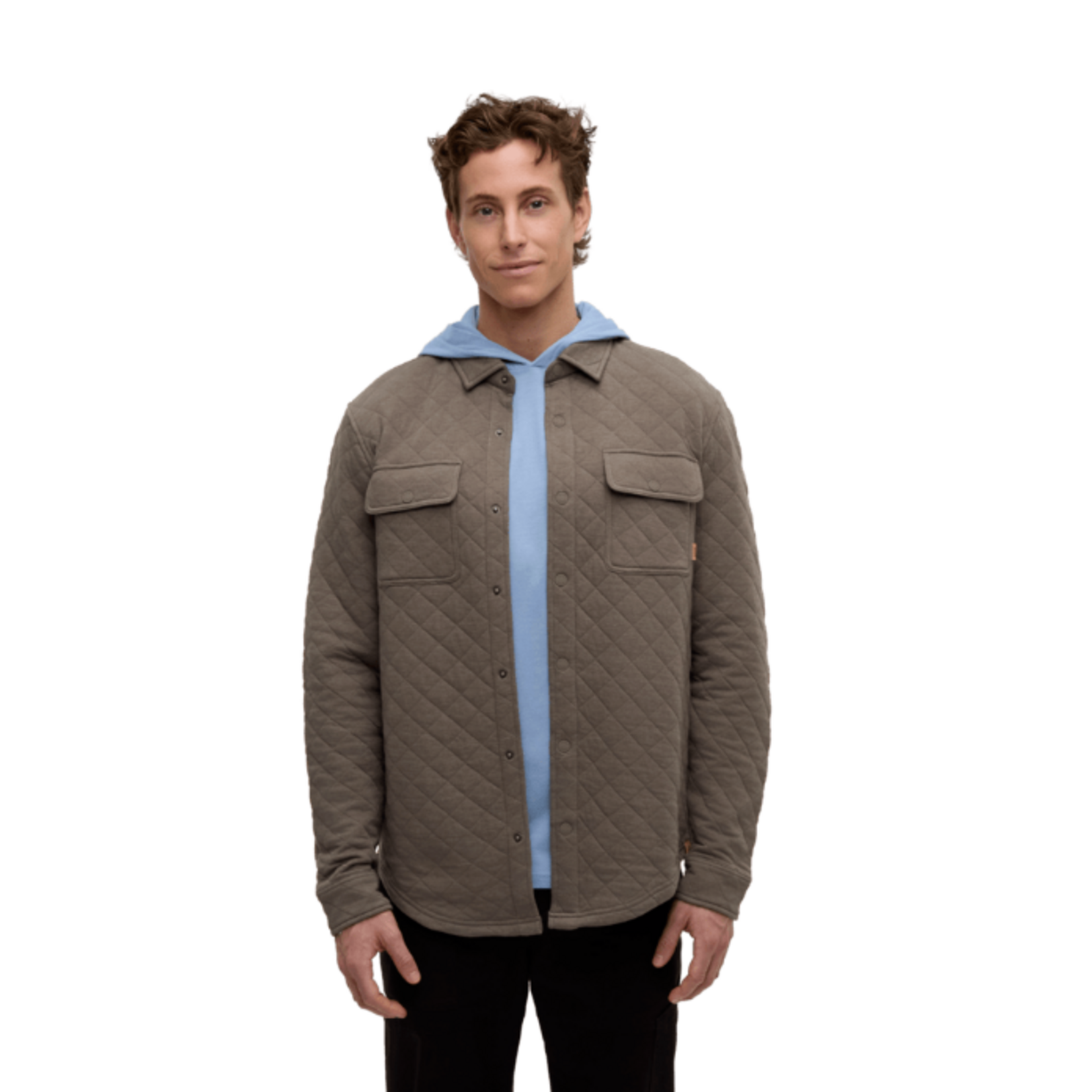 Tentree Tentree Shacket, Colville Quilted, Mens