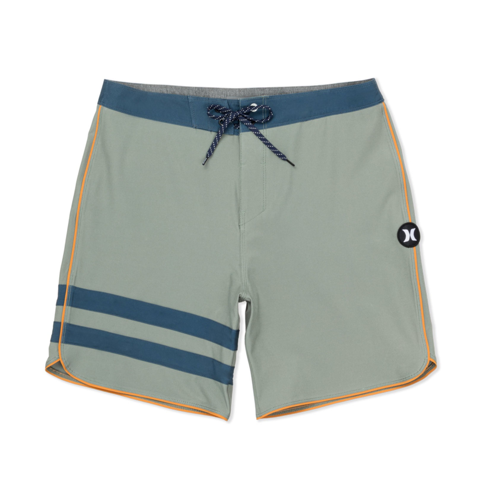 Hurley Hurley Board Shorts, Phantom - Eco Block Party Solid 18”, Mens