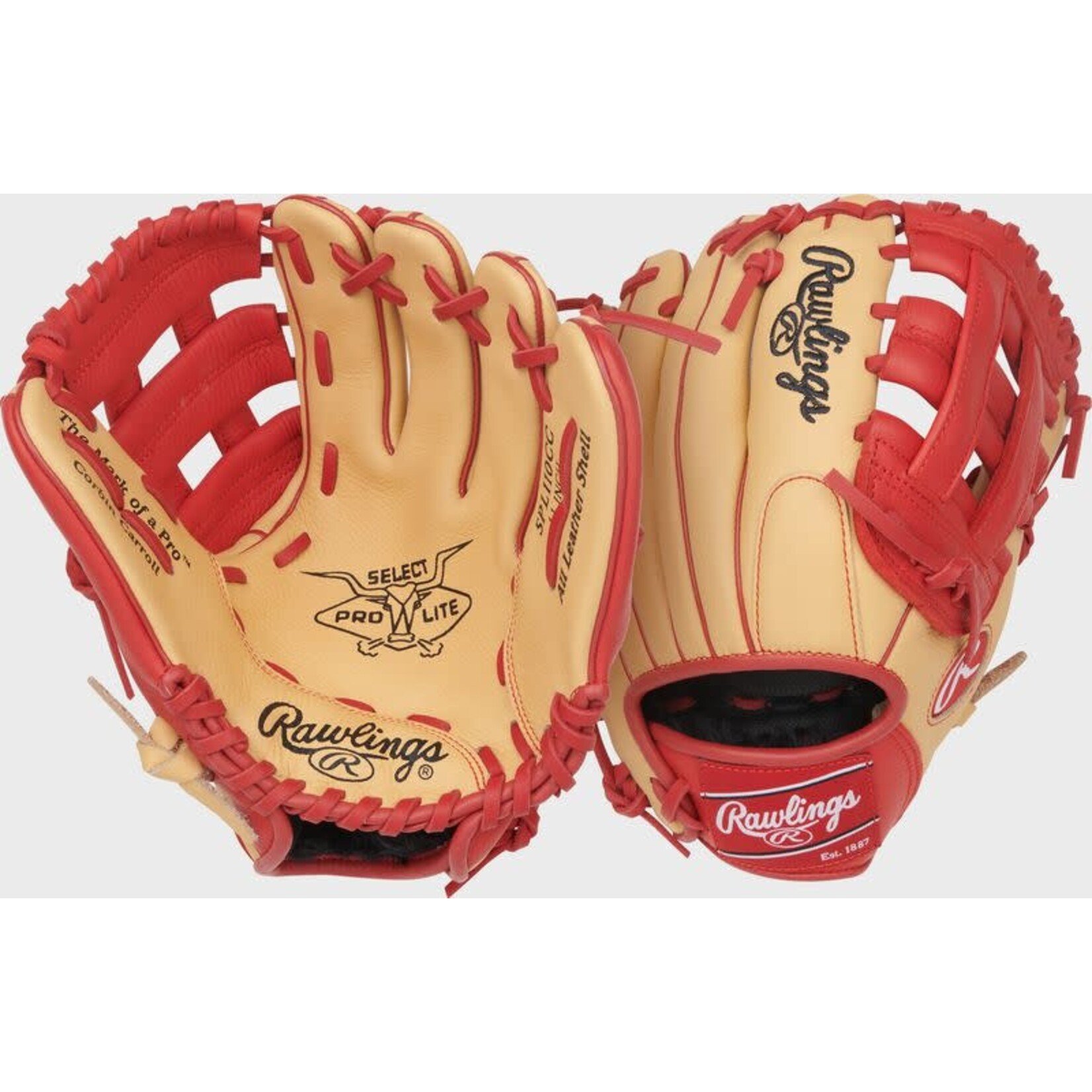 Rawlings Rawlings Baseball Glove, Select Pro Lite SPL110CC, 11”, Reg, Youth