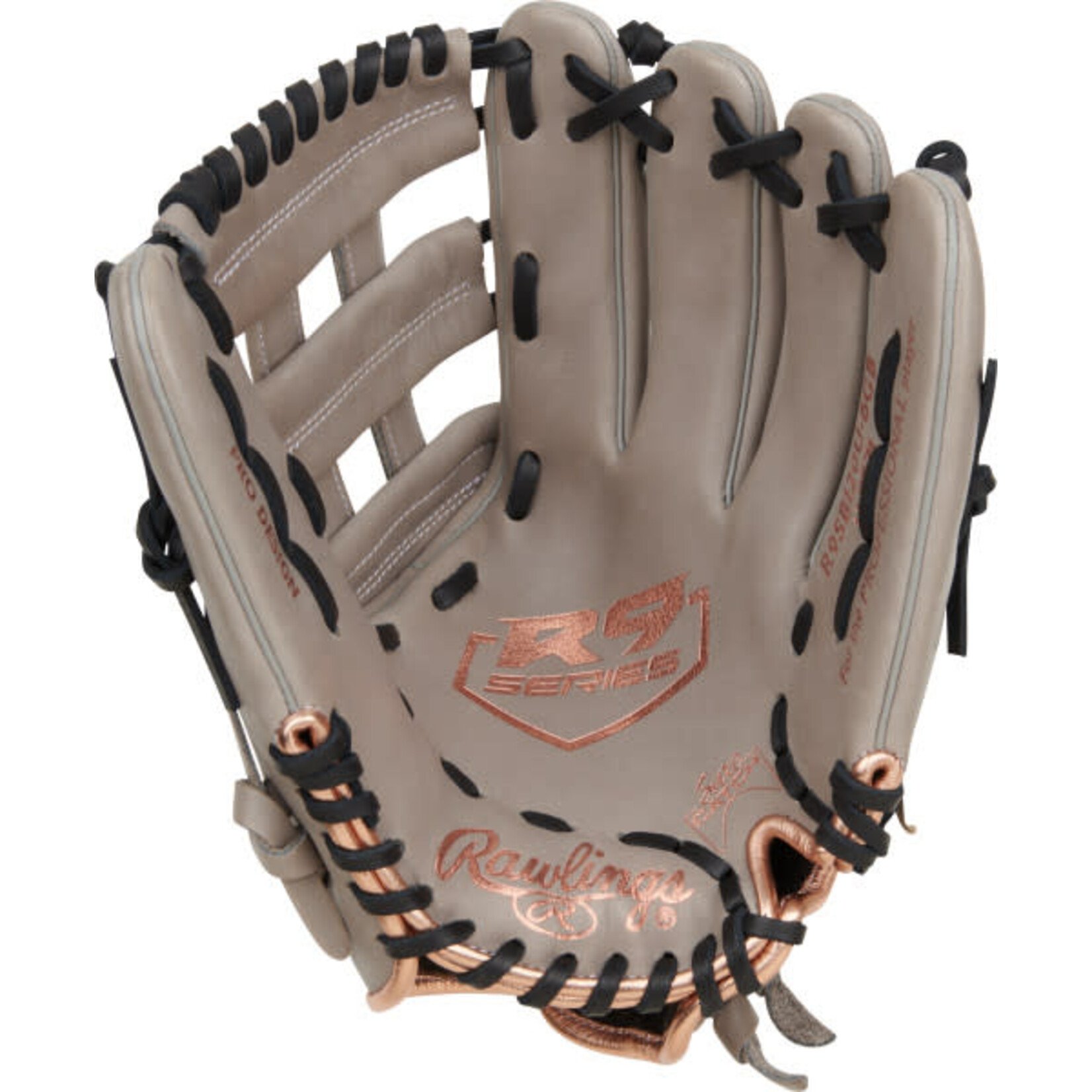 Rawlings Rawlings Fastpitch Glove, R9 Softball Series Contour Fit, R9SB120U-6GB, 12”, Reg, Youth