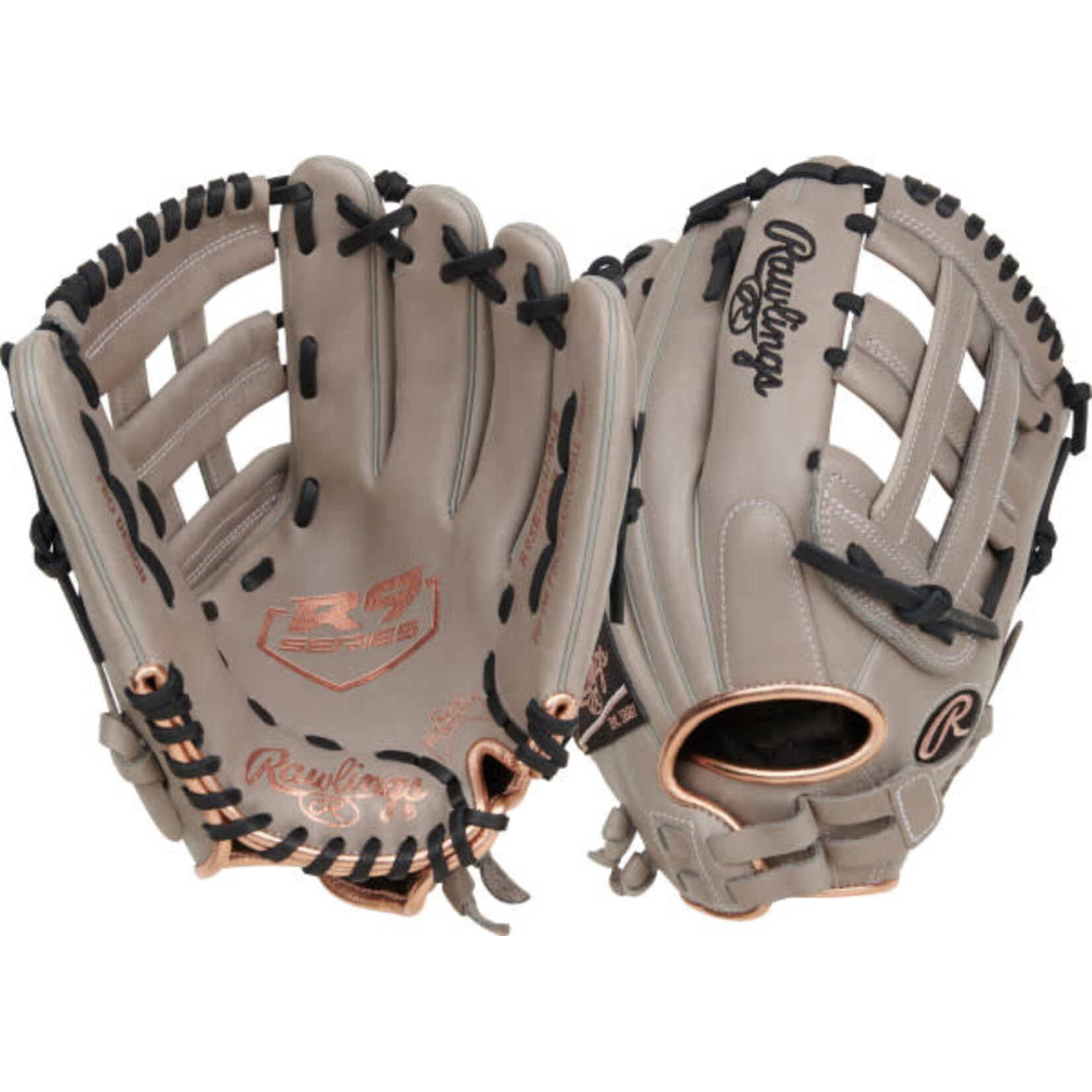 Rawlings Rawlings Fastpitch Glove, R9 Softball Series Contour Fit, R9SB120U-6GB, 12”, Reg, Youth