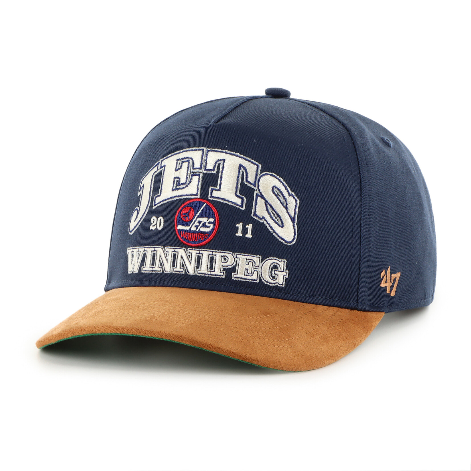 '47 '47 Hat, Break Wood Suede Hitch, NHL Winnipeg Jets OS