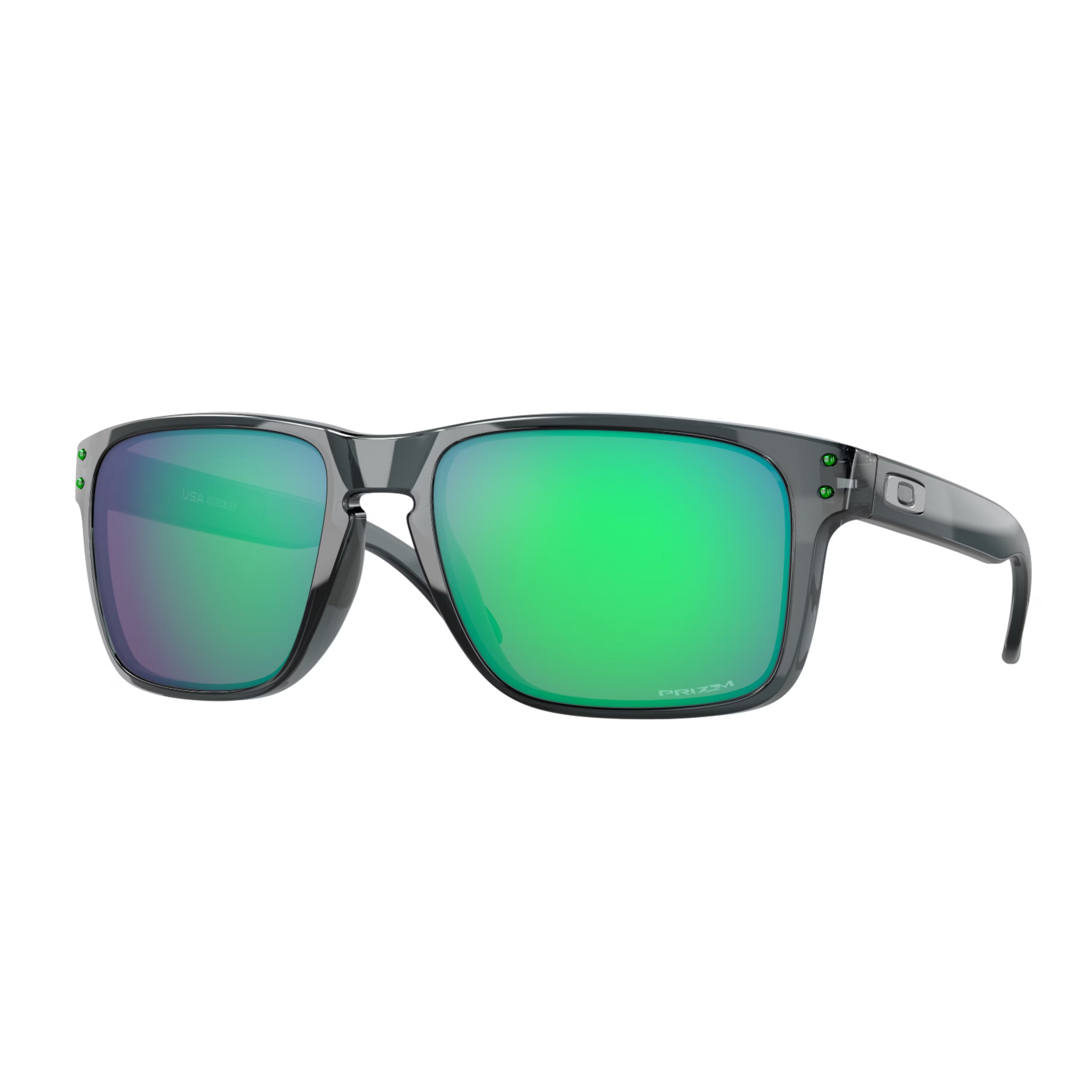 Oakley Oakley Sunglasses, Holbrook XL, Crystal Blk, Prizm Jade