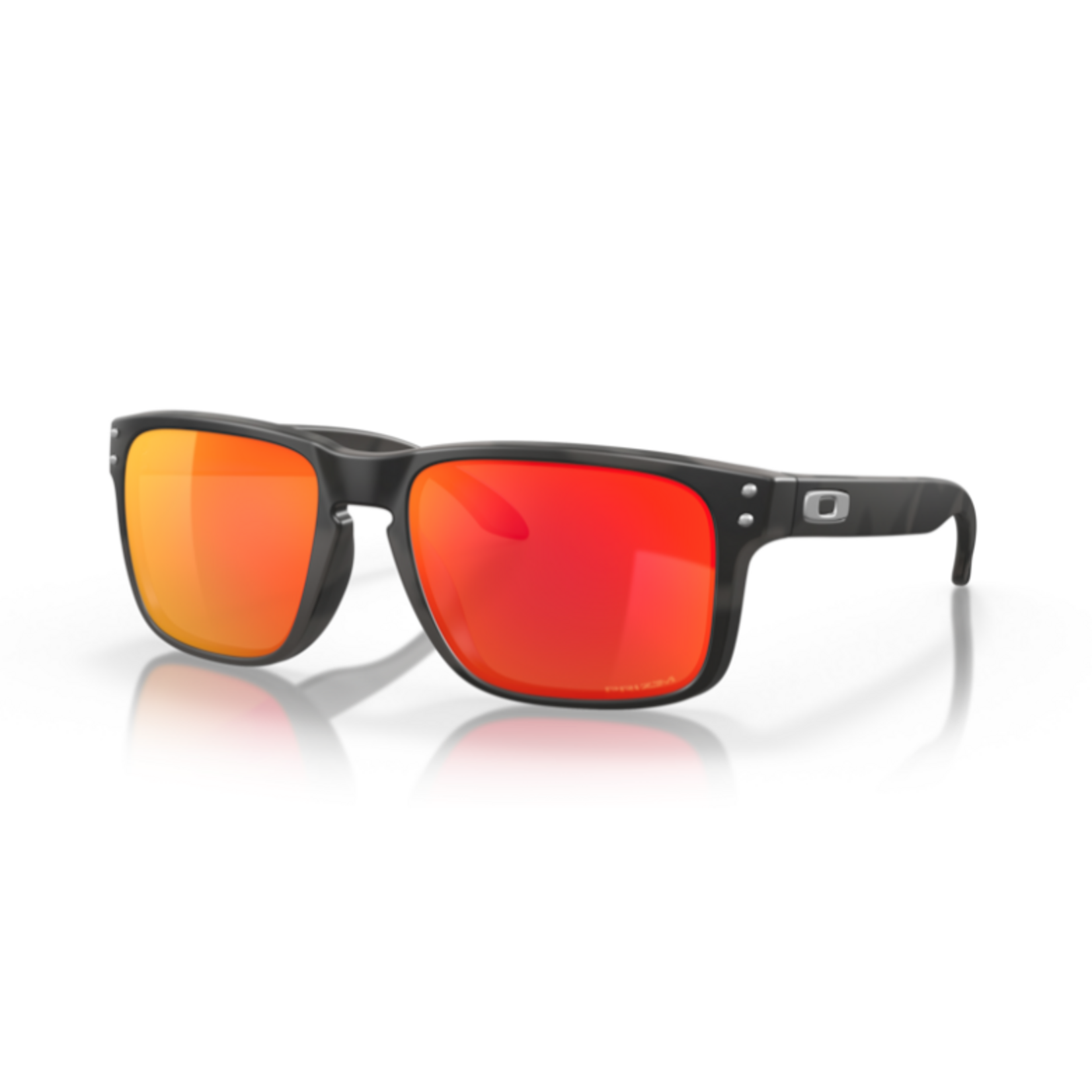 Oakley Oakley Sunglasses, Holbrook, Matte Blk Camo, Prizm Ruby