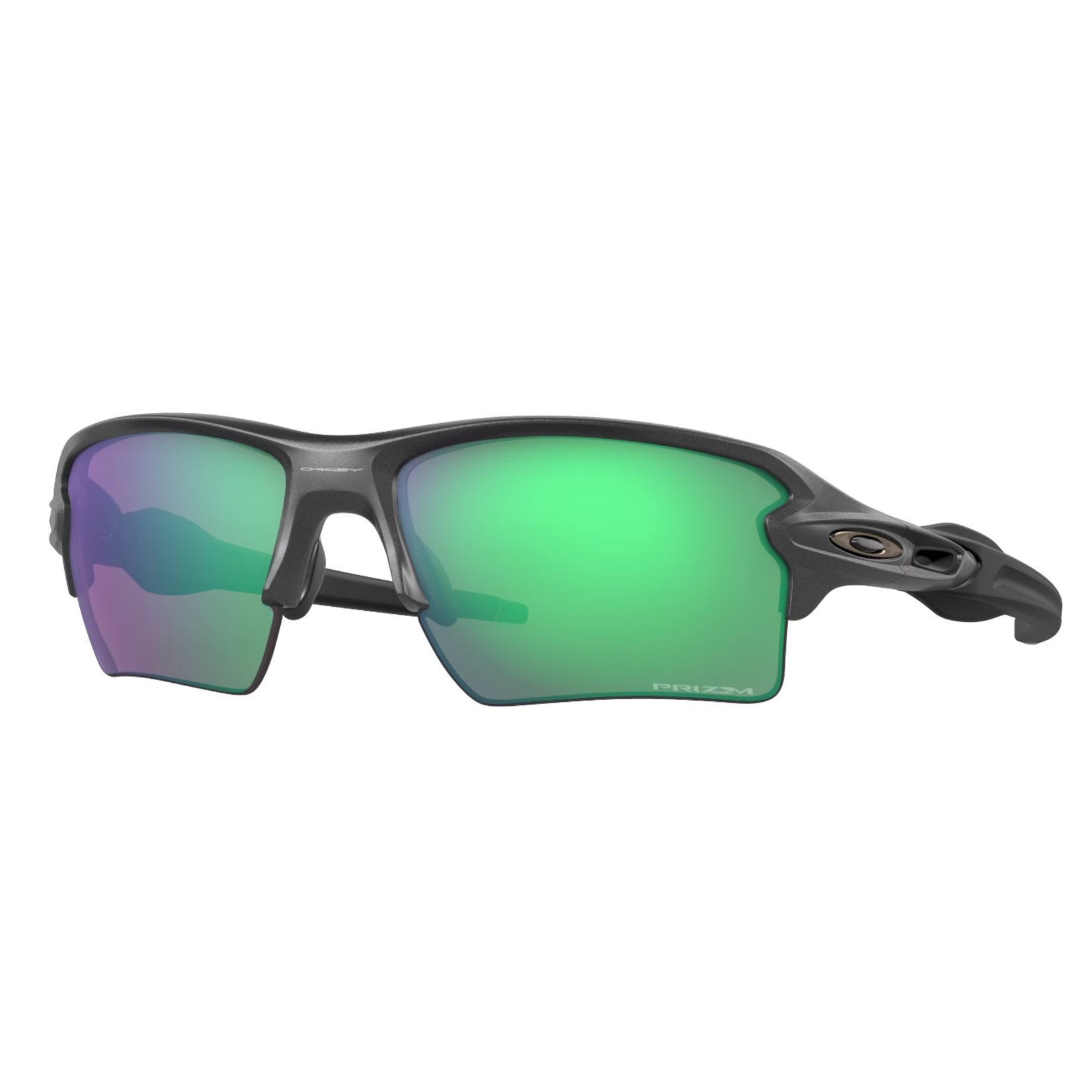 Oakley Oakley Sunglasses, Flak 2.0 XL, Steel, Prizm Road Jade