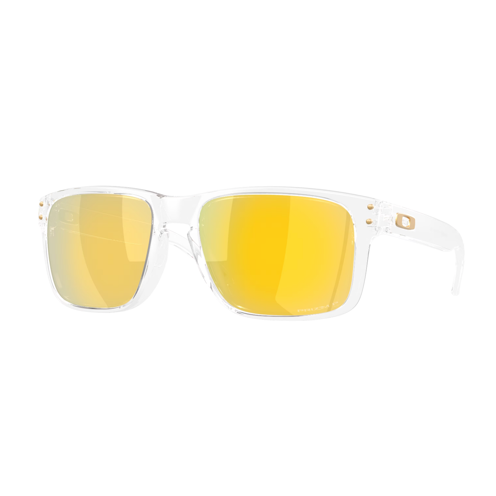 Oakley Oakley Sunglasses, Holbrook, Clear, Prizm 24k Polarized
