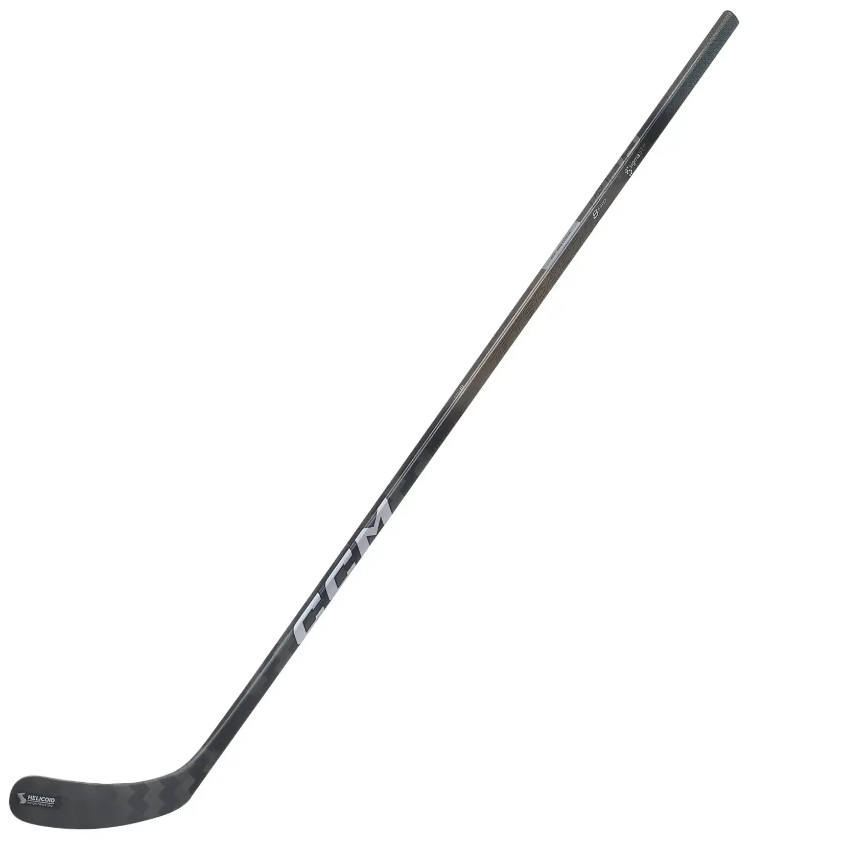 CCM CCM Hockey Stick, Jetspeed FT8 Pro, Intermediate, Charcoal