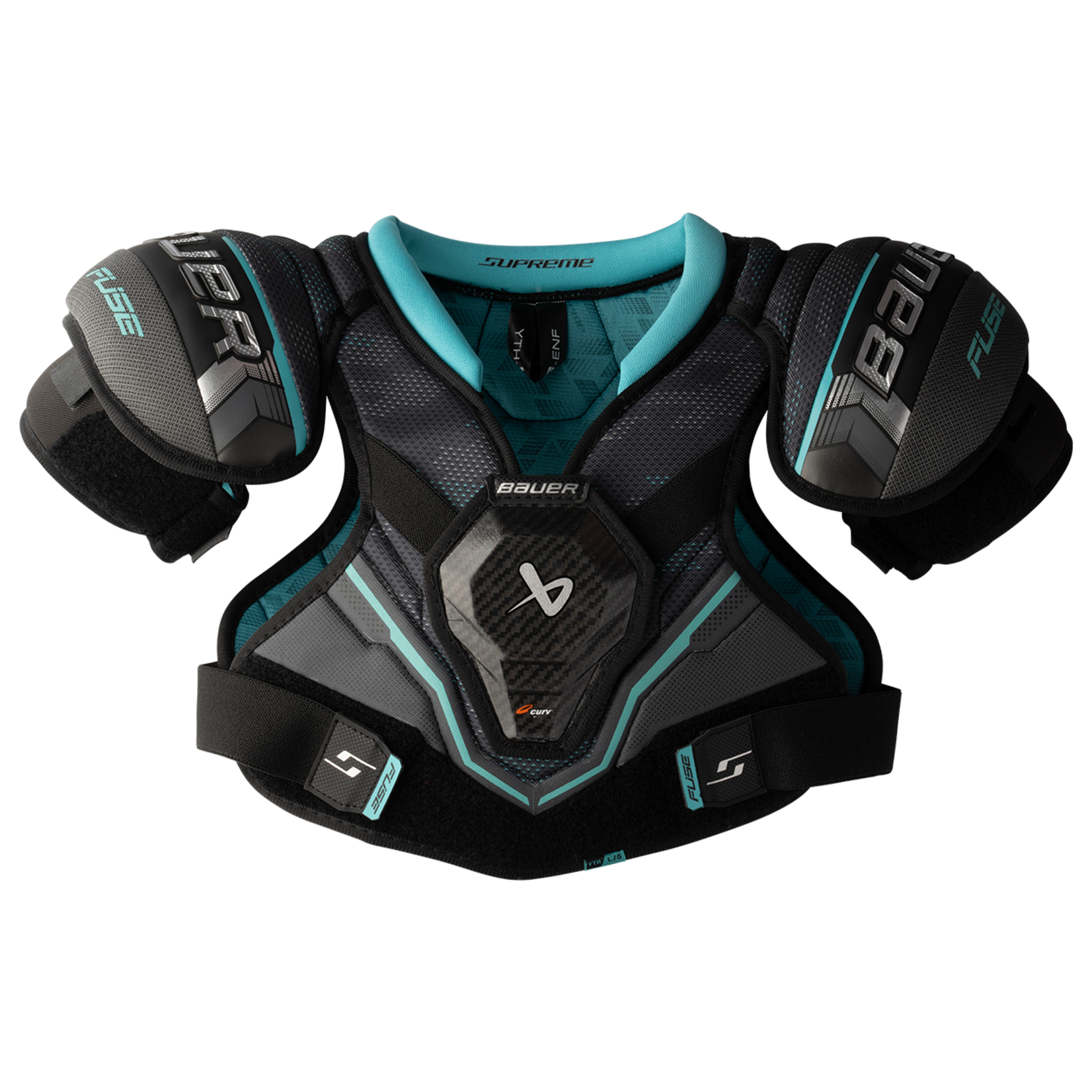 Bauer Bauer Hockey Shoulder Pads, Supreme Fuse, Youth