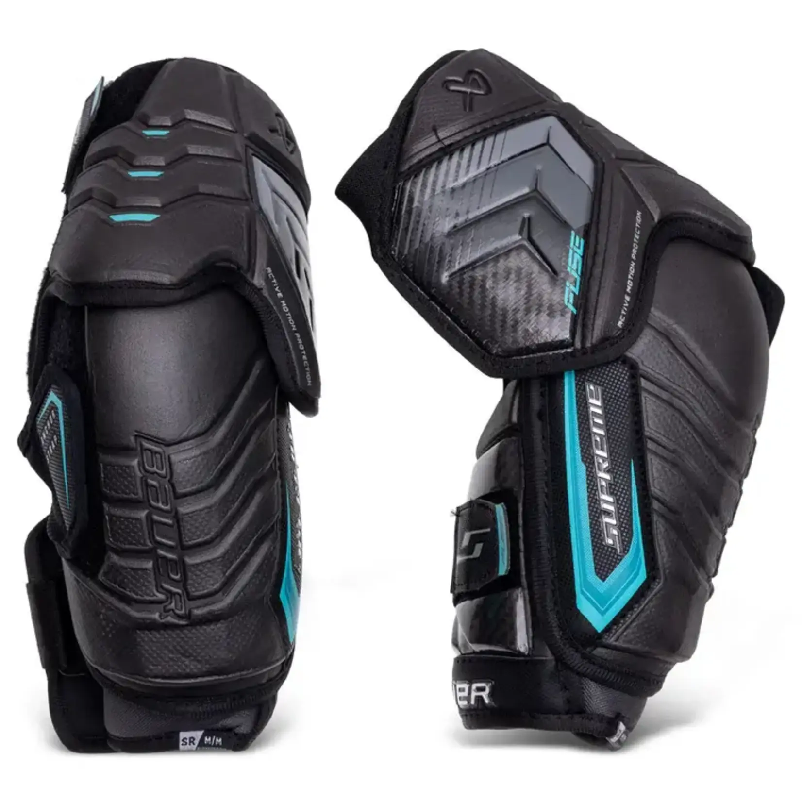 Bauer Bauer Hockey Elbow Pads, Supreme Fuse, Intermediate