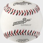 Rawlings Rawlings Training Baseball, SoftStitch Incrediball, 9", Wht, 12-Pack