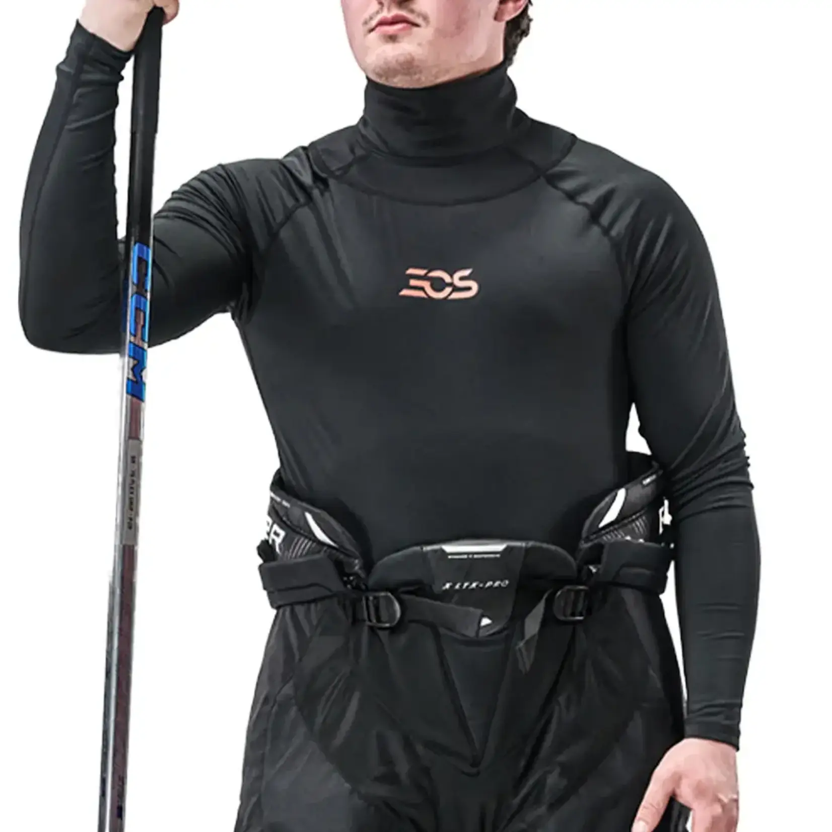 EOS LS Baselayer Shirt w/ Neck Guard, Senior