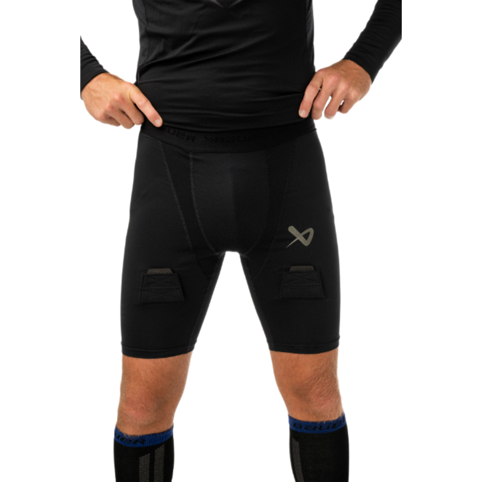 Bauer Bauer Compression Jock Shorts, Performance, Senior
