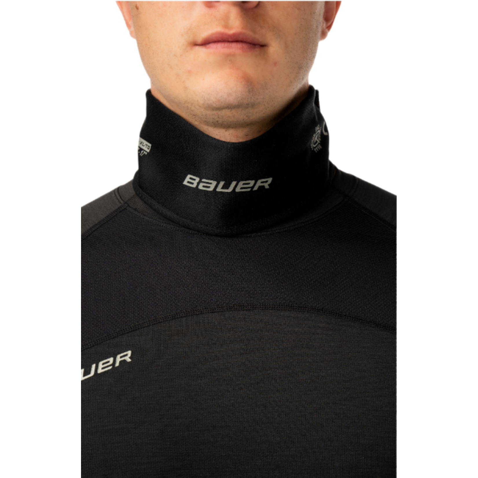 Bauer Bauer Hockey Neck Guard, Bodyguard Collar, Senior