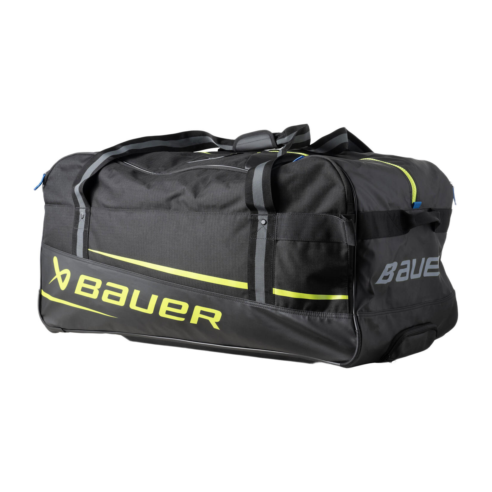 Bauer Bauer Hockey Bag, Premium Wheel, Junior, Blk