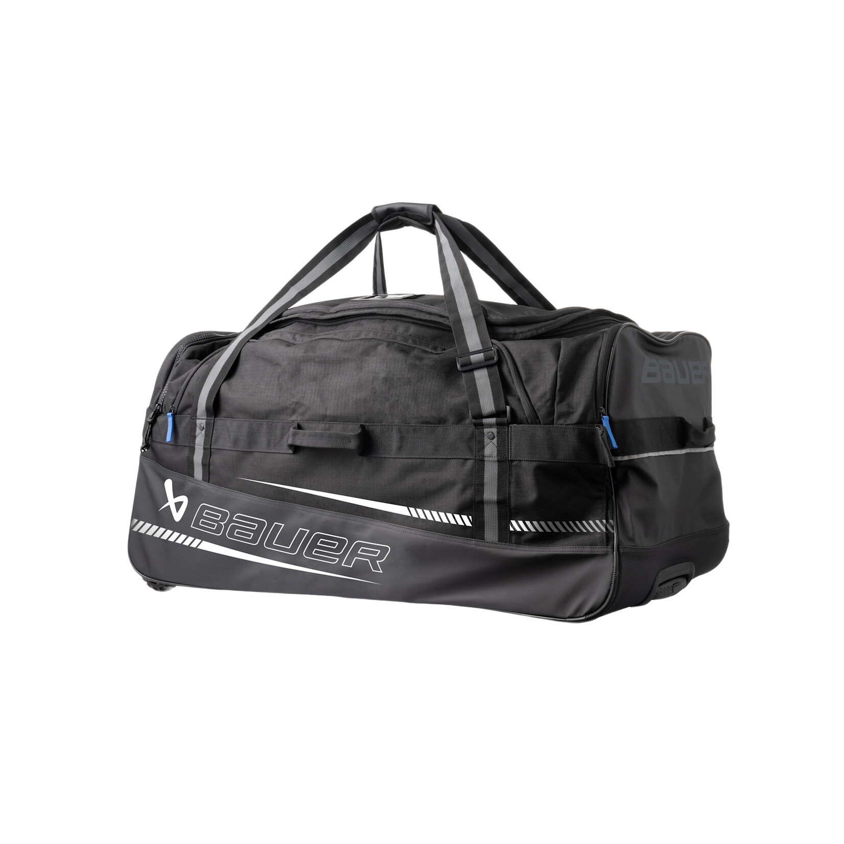 Bauer Bauer Hockey Bag, Elite Wheel, Senior, Blk