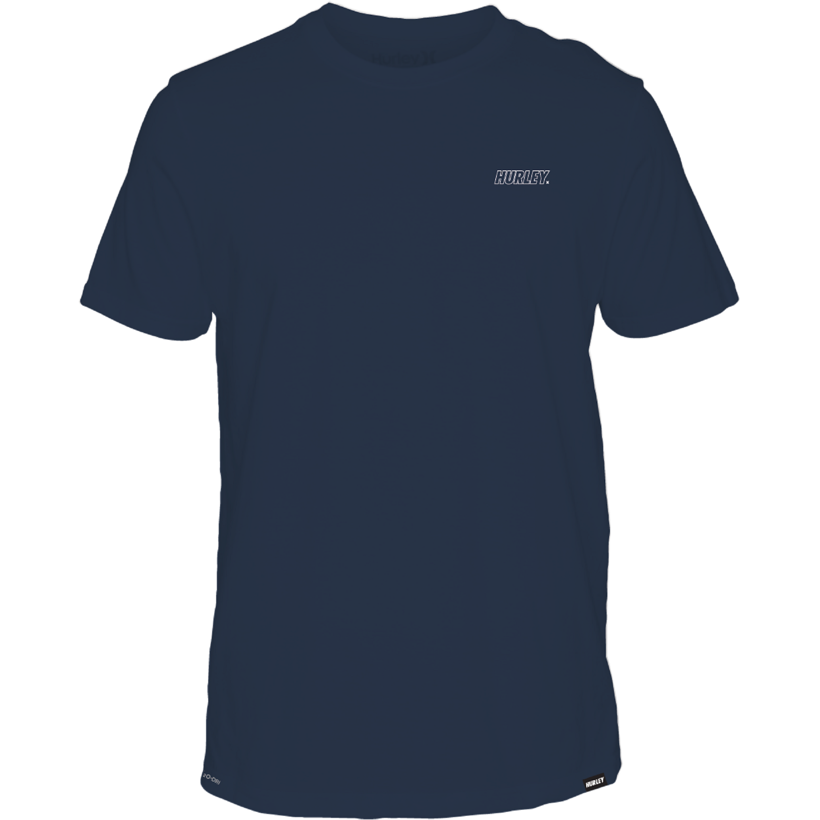Hurley Hurley T-Shirt, H20 Dri Fastland Lined SS, Mens