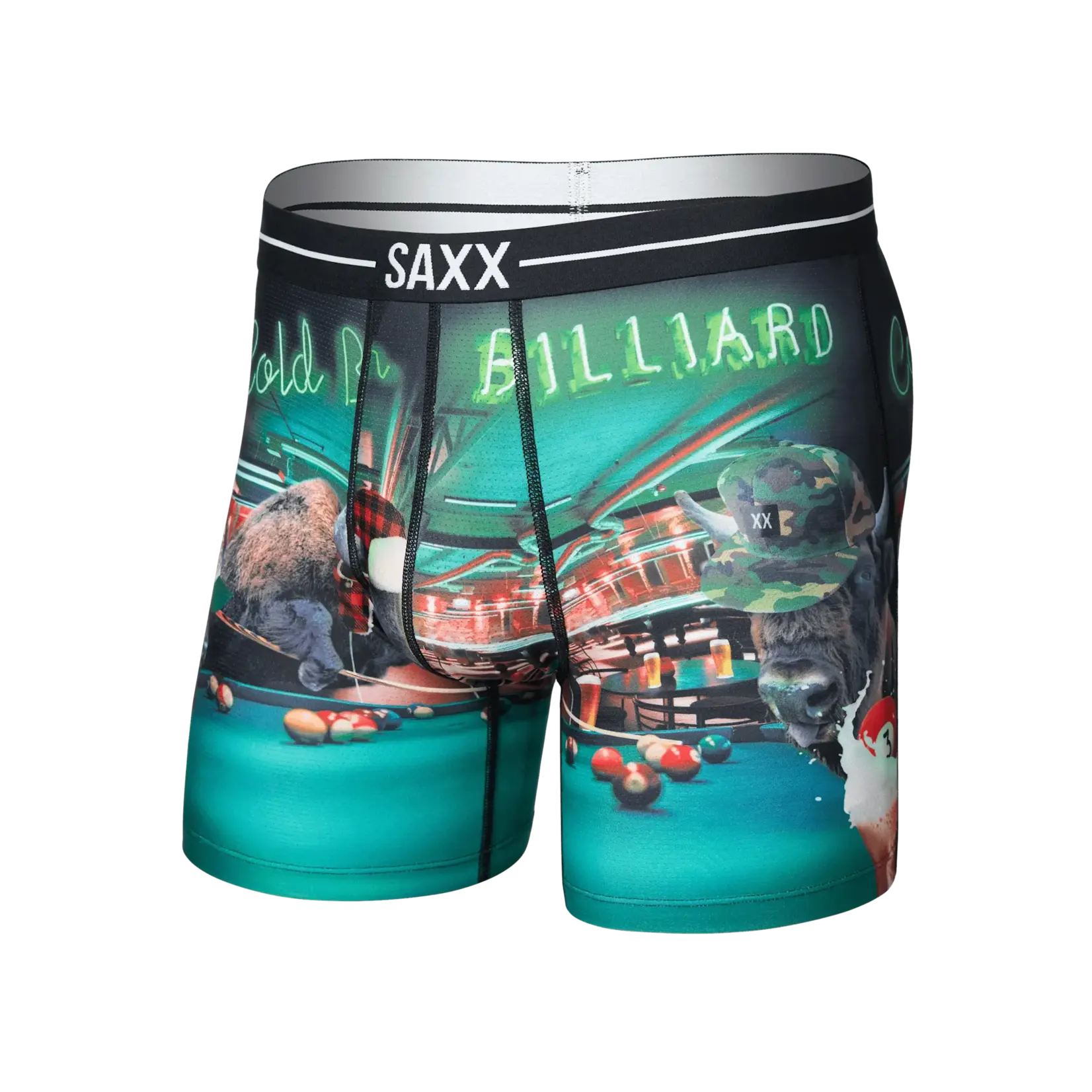 Saxx Saxx Underwear, Volt Boxer Brief, Mens, TGG-TGI Guyday-Grn