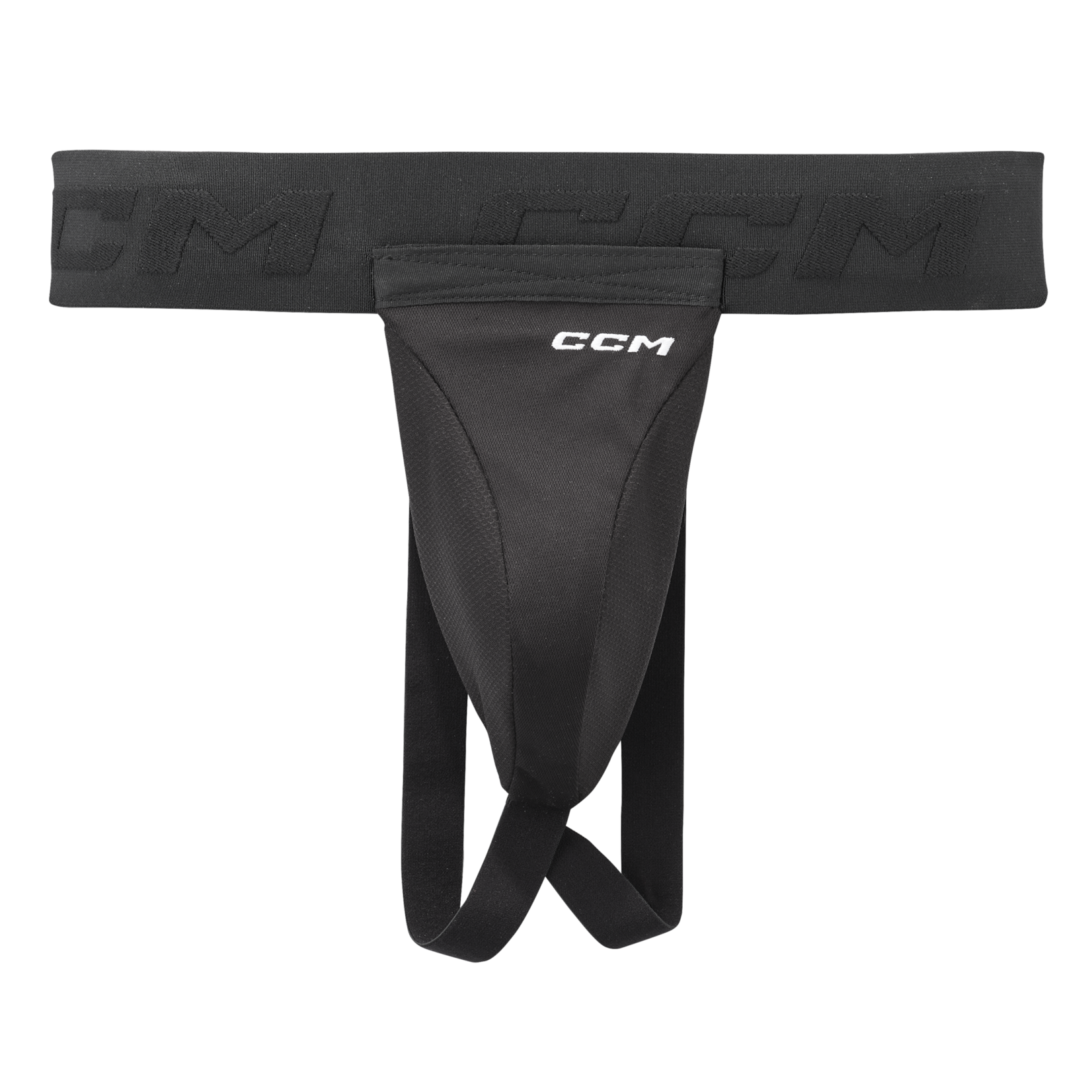 CCM CCM Hockey Jock Strap, Deluxe Support With Cup, Junior
