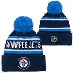 Outerstuff Outerstuff Toque, Jacquard Cuffed Knit Pom, NHL, Youth, Winnipeg Jets