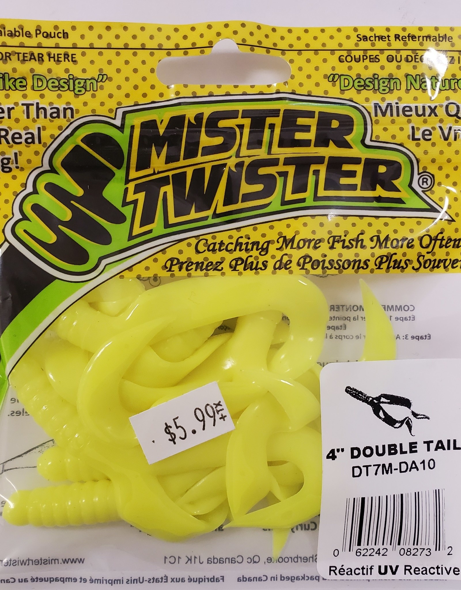 Mister Twister Double tail opaque chart 4 - Fehrs Sporting Goods Inc.