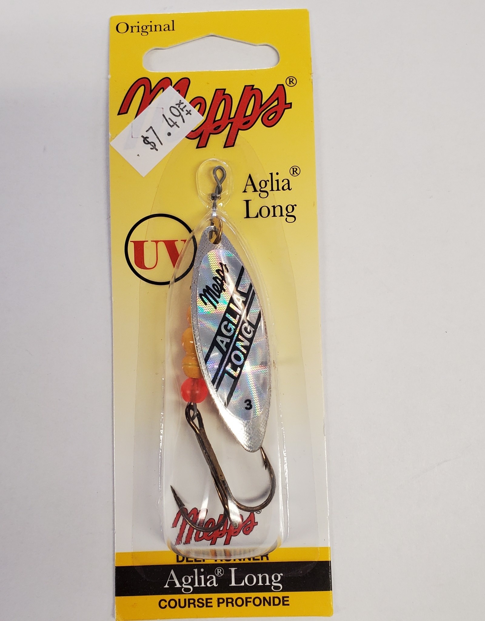 Mepps Aglia Long Silver #3 - Fehrs Sporting Goods Inc.