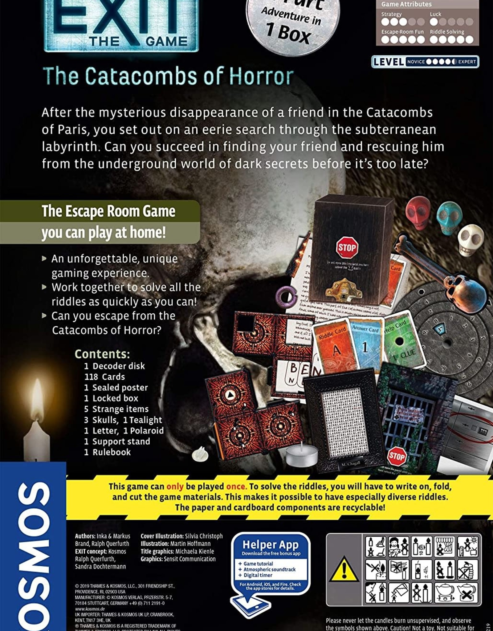 Thames & Kosmos EXIT: THE CATACOMBS OF HORROR (6)