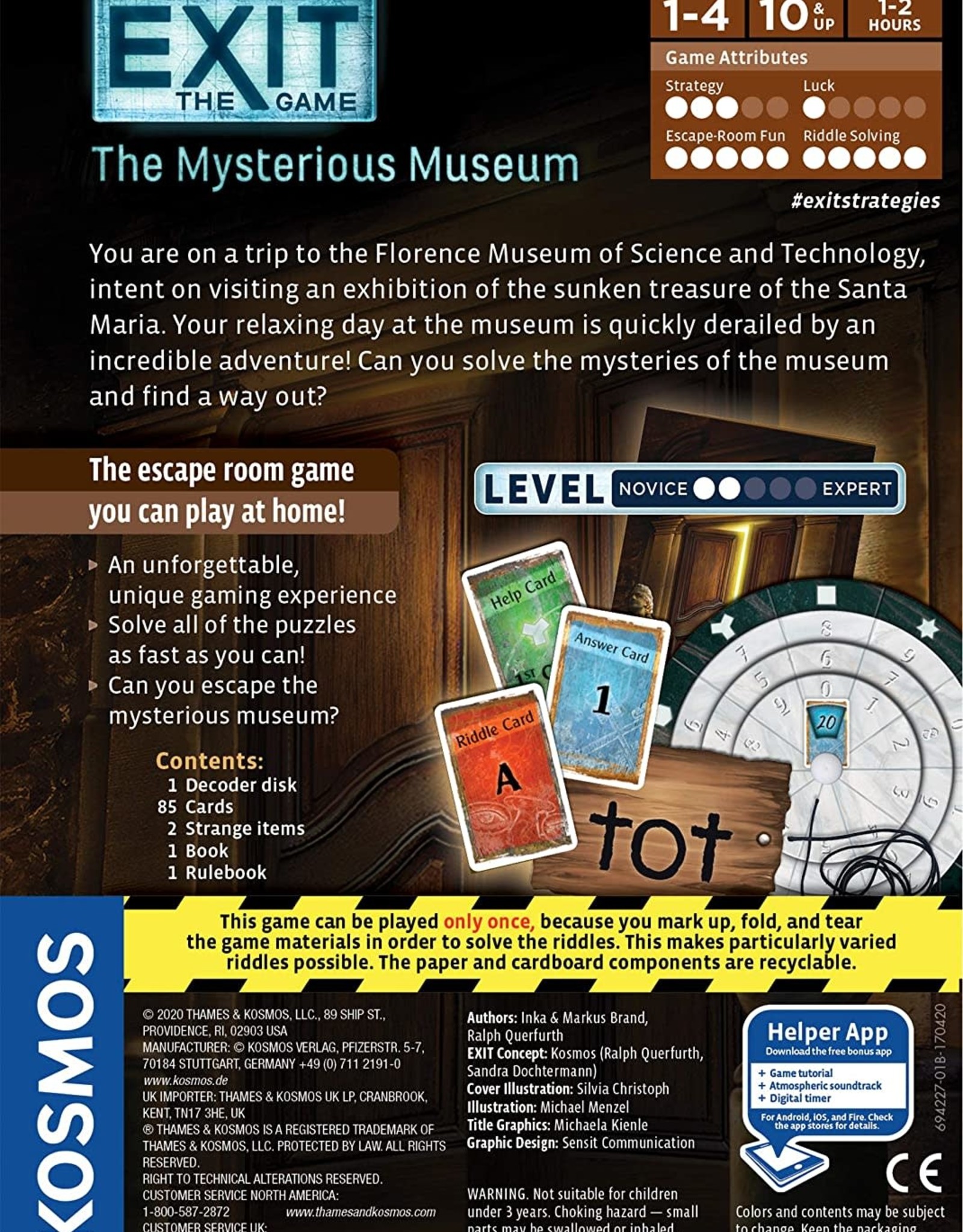 Thames & Kosmos EXIT: THE MYSTERIOUS MUSEUM (6)