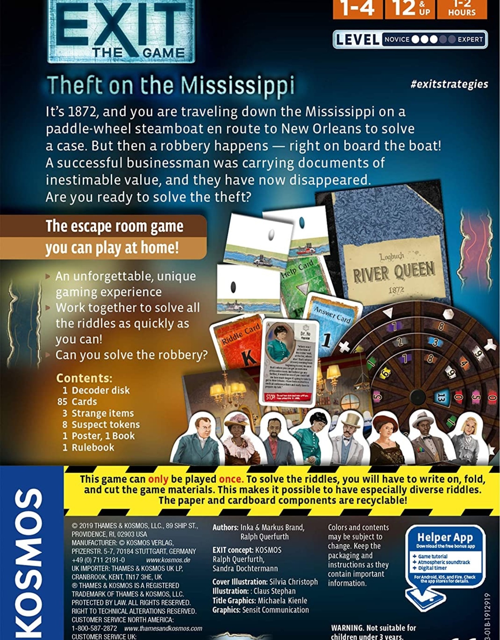 Thames & Kosmos Exit: Theft on the Mississippi