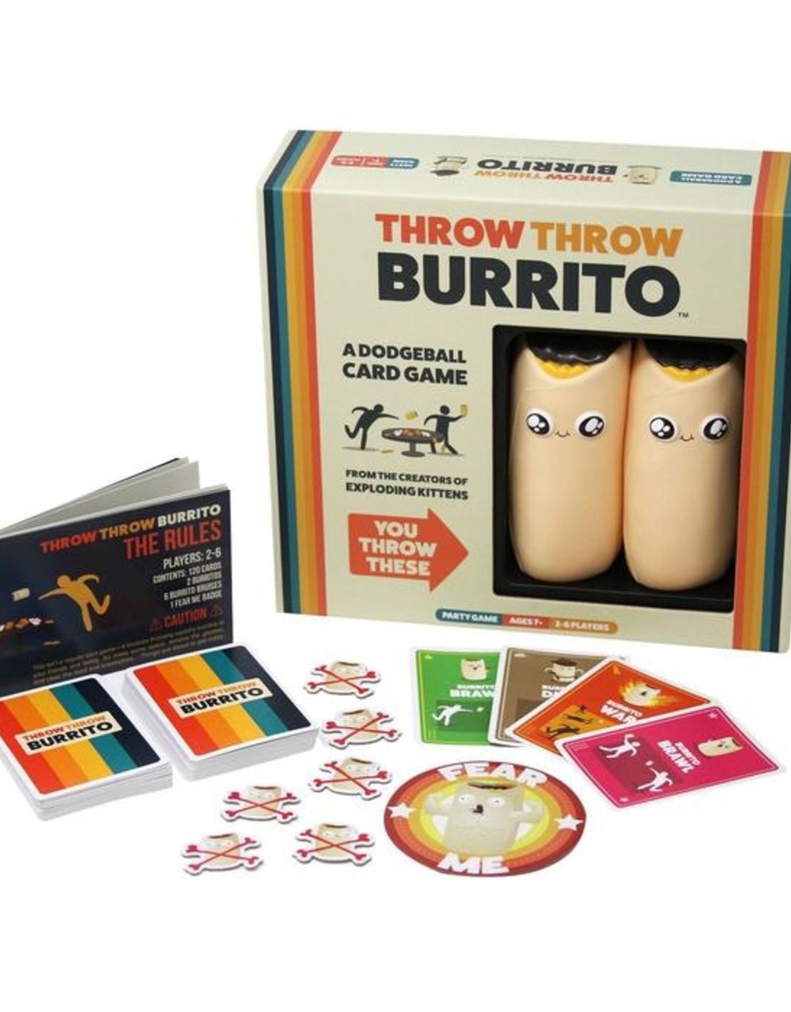 EXPLODING KITTENS THROW THROW BURRITO