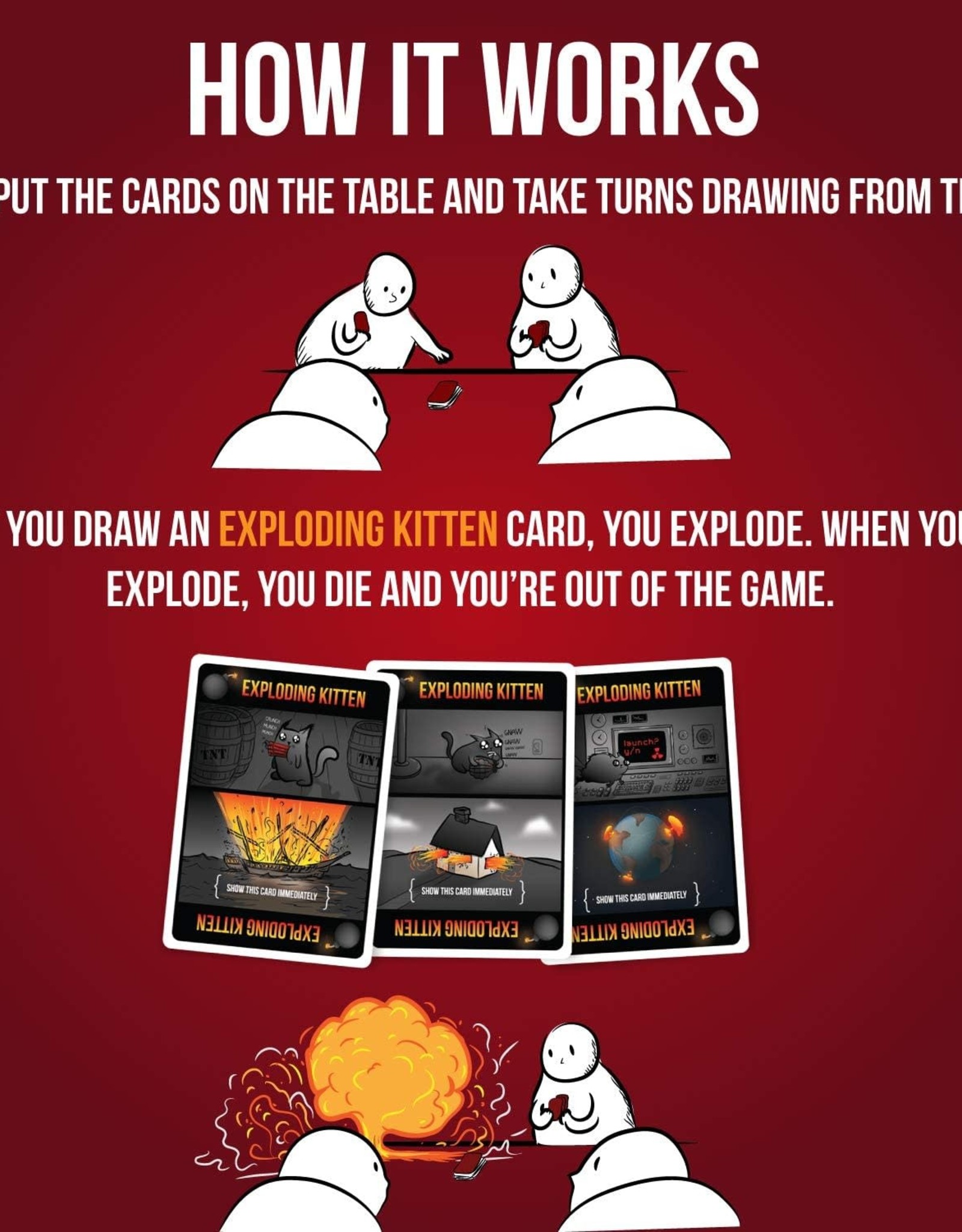 EXPLODING KITTENS EXPLODING KITTENS