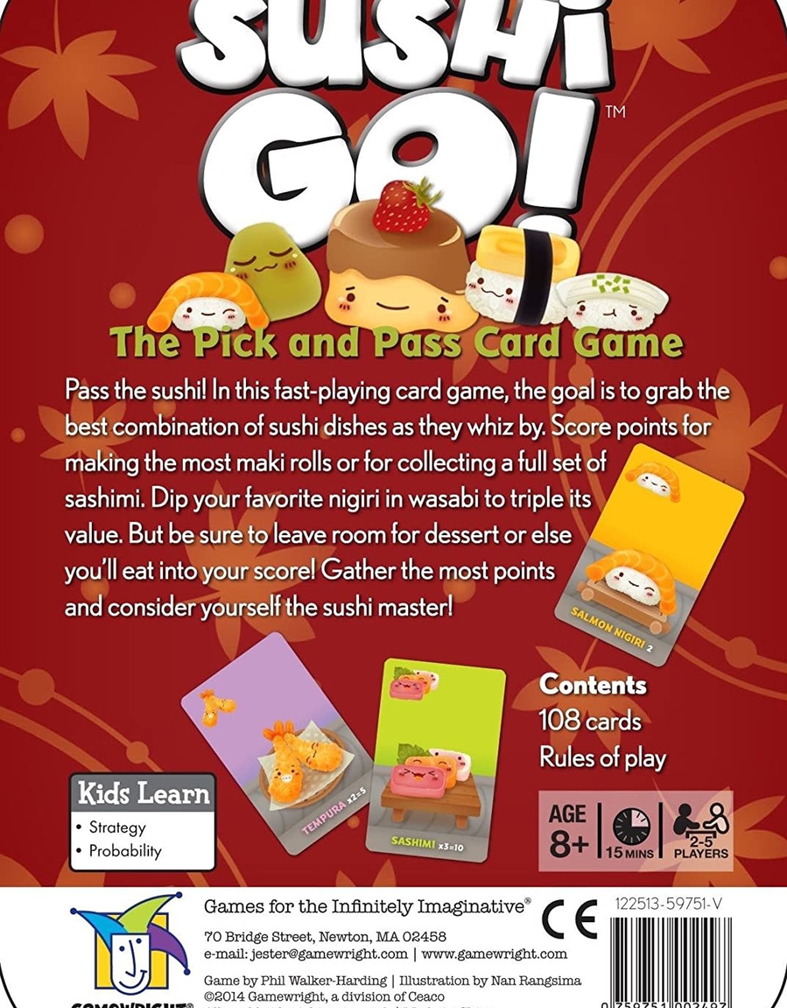 GameWright SUSHI GO! TIN (6)