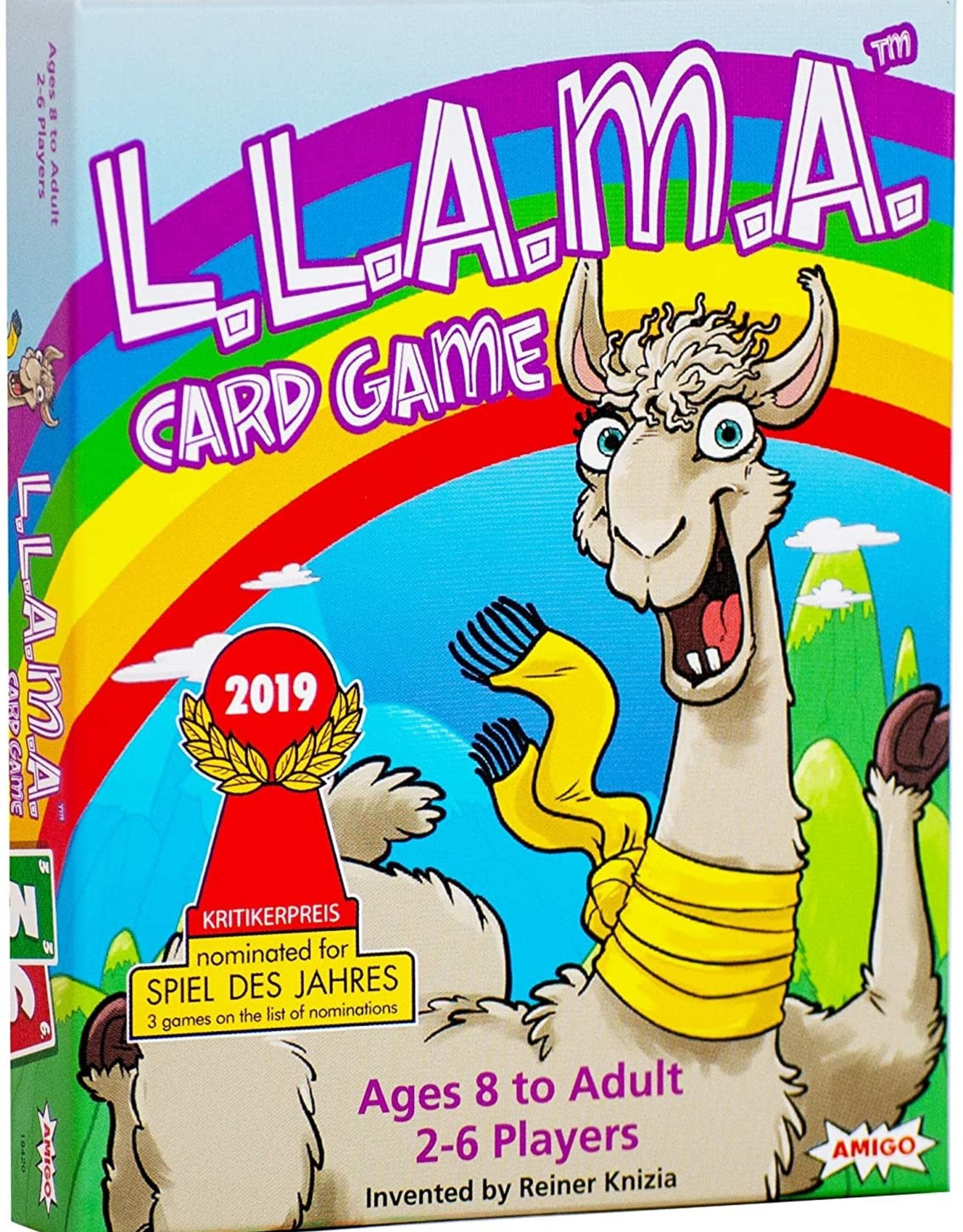 Amigo LLAMA. Card Game