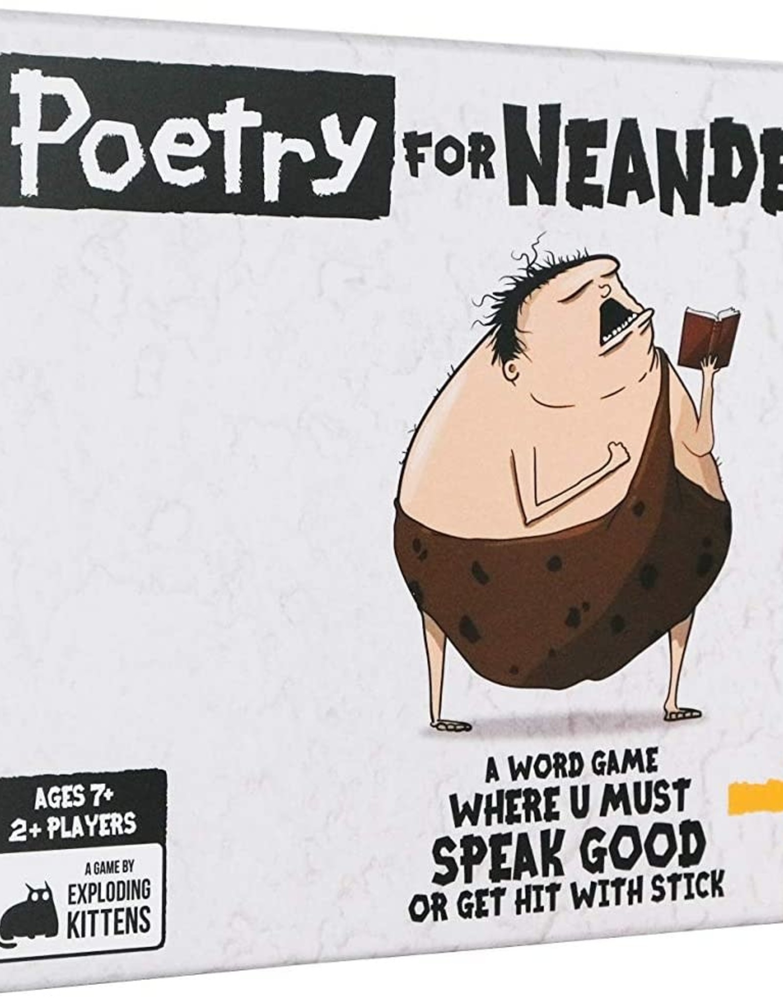 Exploding Kittens/The Oatmeal Poetry for Neanderthals